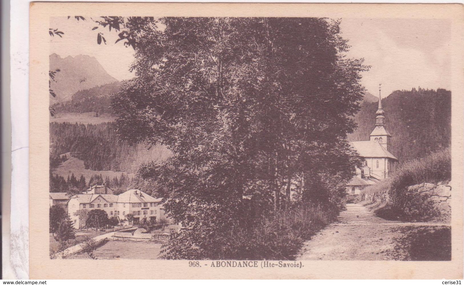 CPA - 968. Abondance (hte Savoie) - Abondance