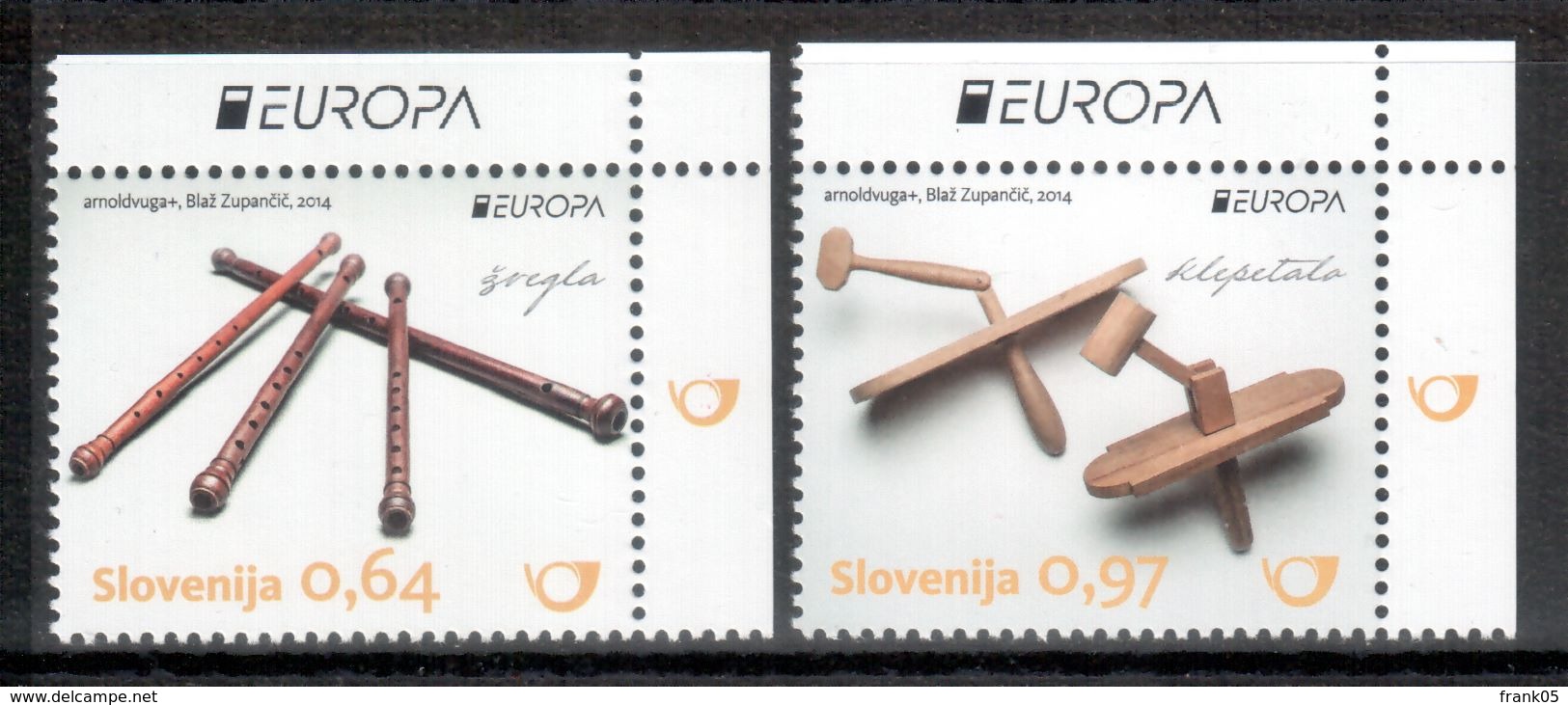 Slowenien / Slovenia / Slovenie 2014 Satz/set EUROPA ** - 2014