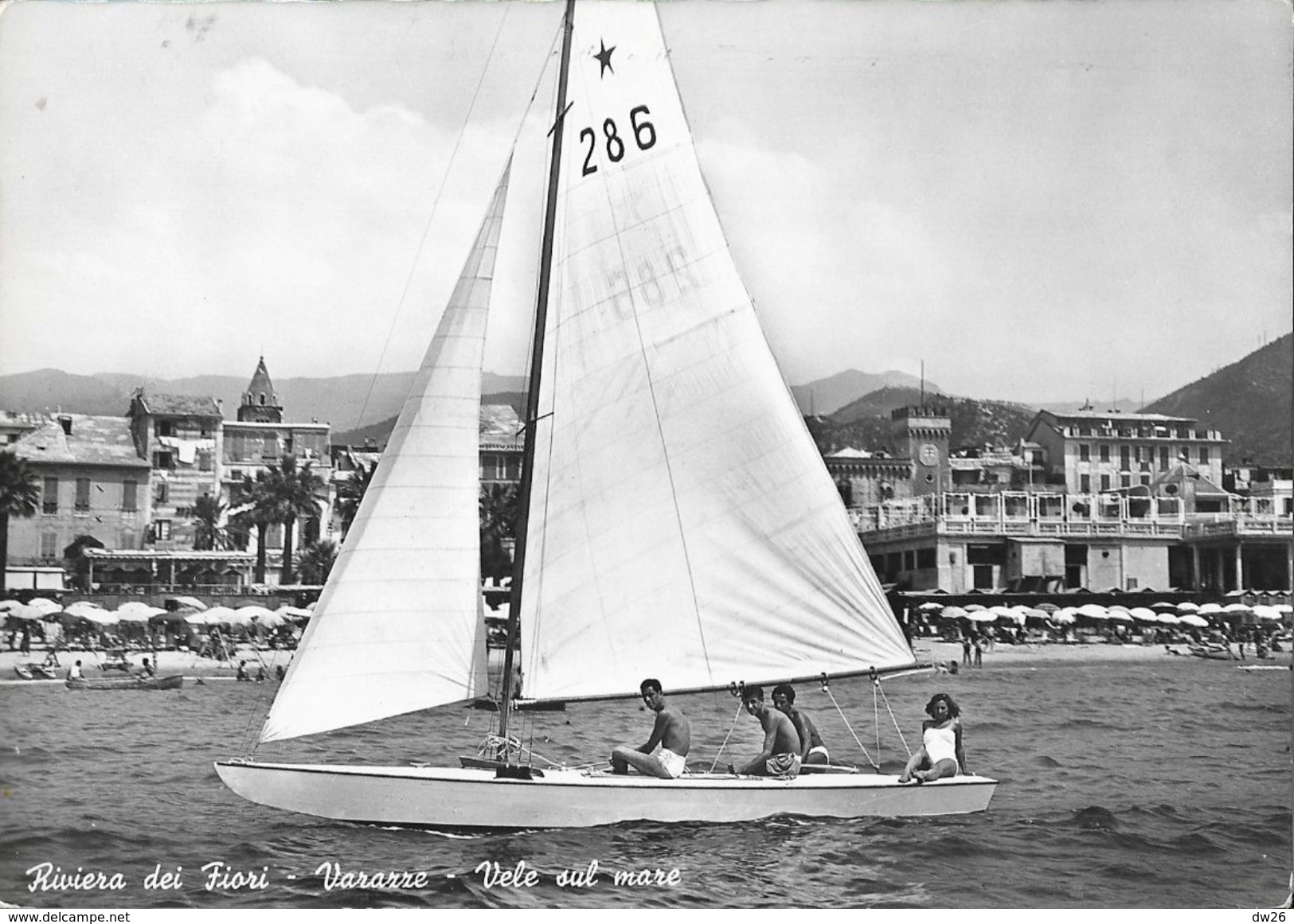 Riviera Dei Fiori - Varazze - Vele Sul Mare (Voiles Sur La Mer) - Voilier Quillard Star - Sailing