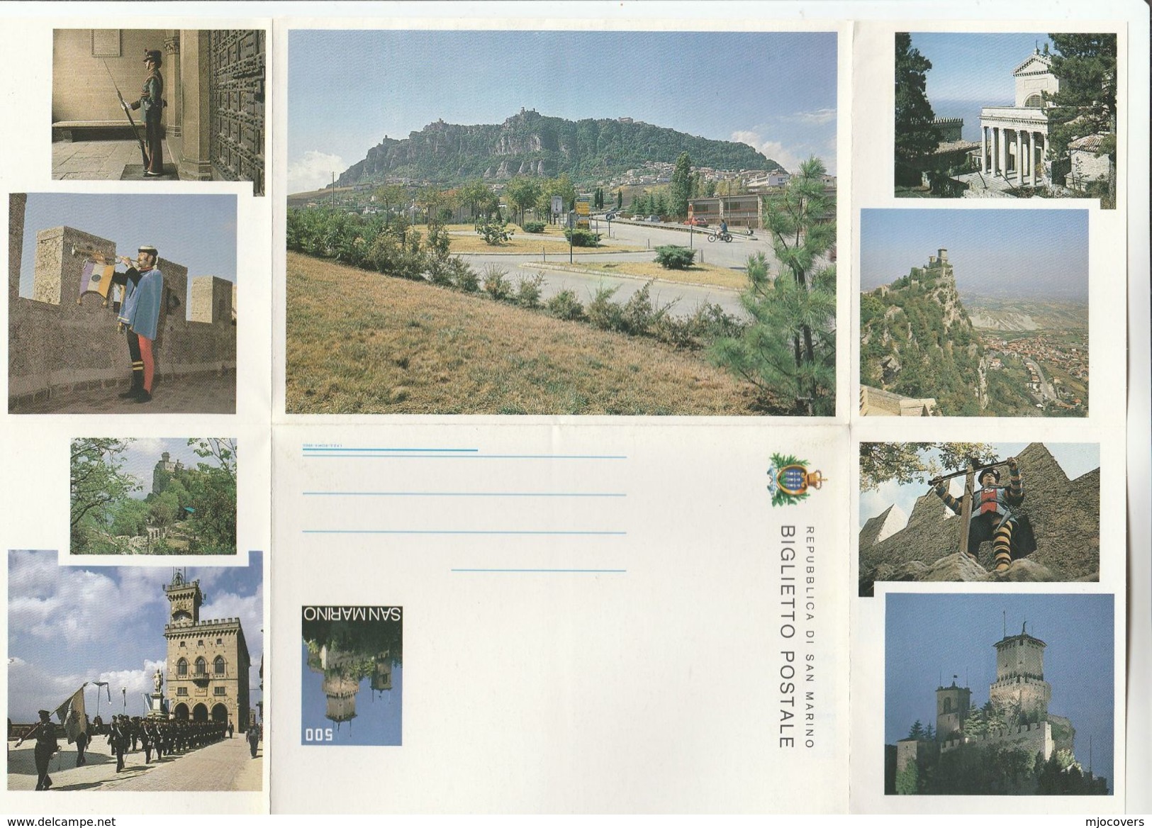 San Marino STATIONERY LETTERSHEET Illus ARCHER Archery Postal Stationery Cover Stamps - Entiers Postaux