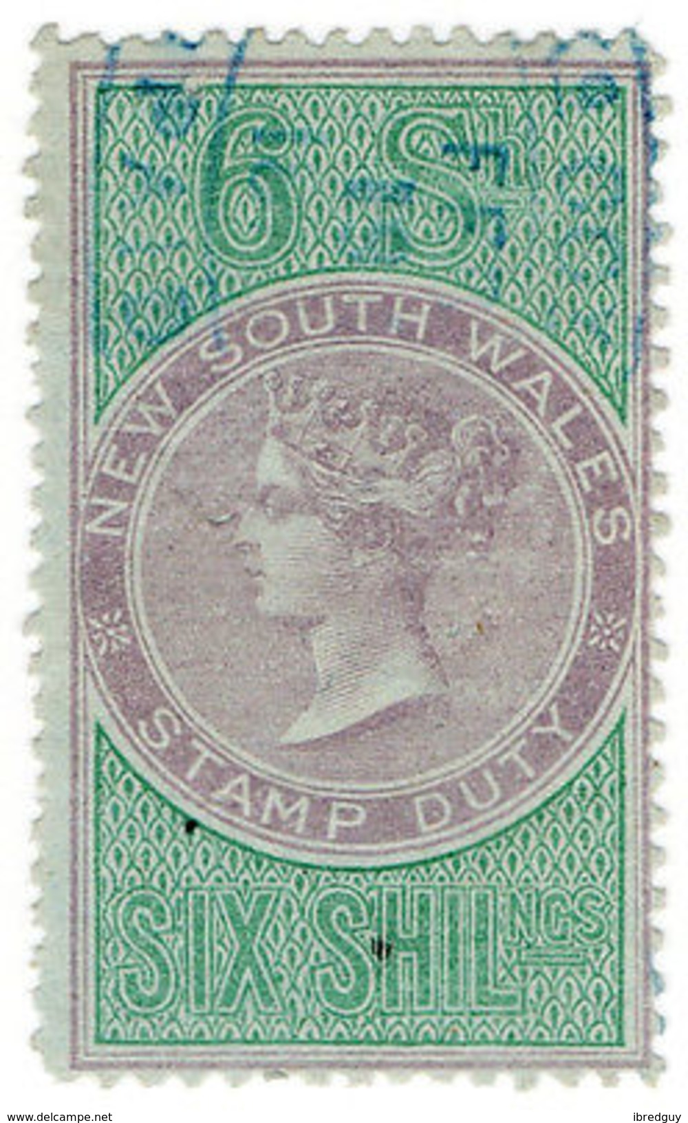 (I.B) Australia - NSW Revenue : Stamp Duty 6/- - Other & Unclassified