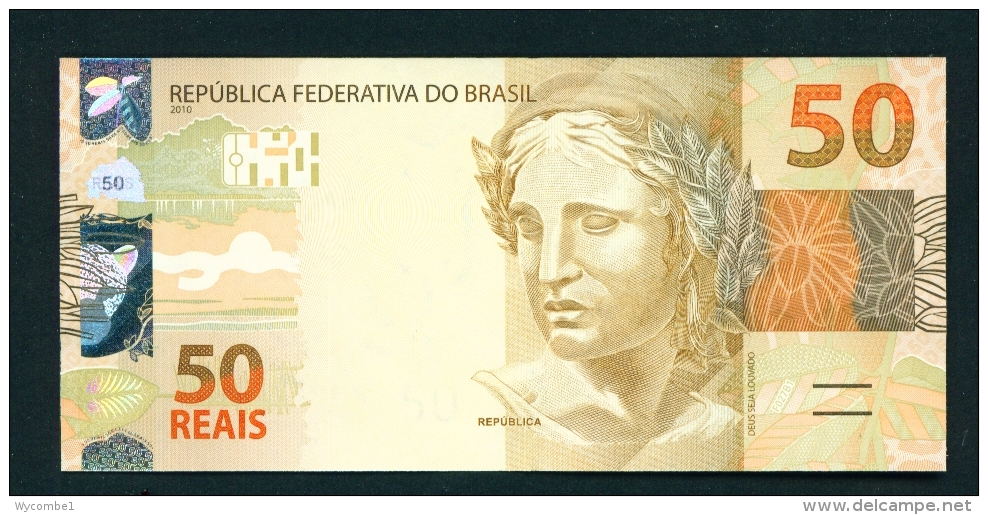 BRASIL  -  2010  50 Real  UNC Banknote - Brazil