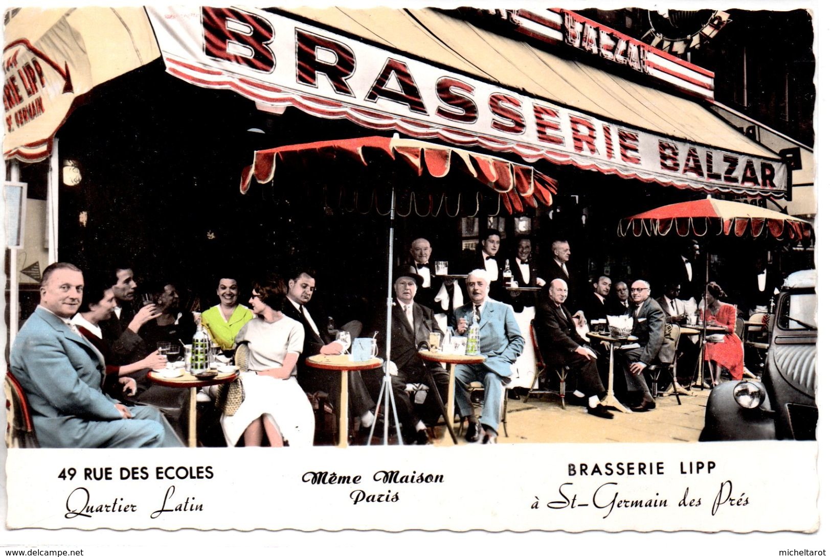 Paris : Brasserie Balzar, 49 Rue Des Ecoles - Cafés, Hôtels, Restaurants