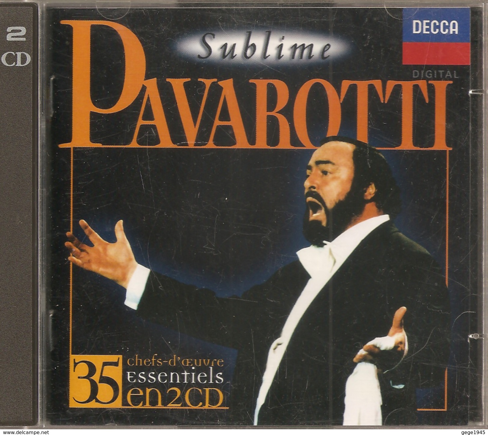 CD    Pavarotti   "  Subime  "  Chefs D'oeuvre  Essentiels  En  2 CD    De  1994   Avec  35  Titres - Andere - Italiaans