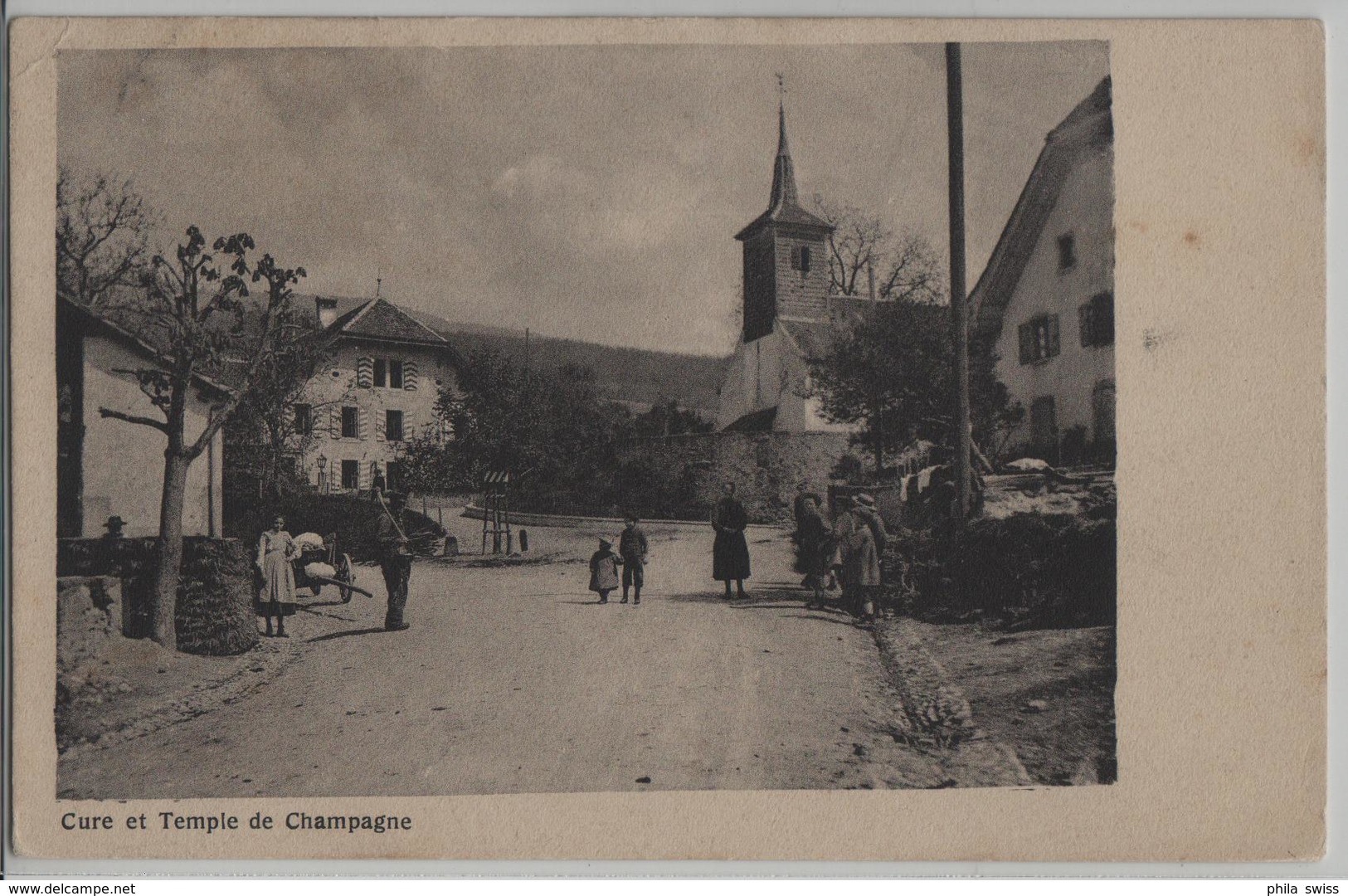 Cure Et Temple De Champagne - Champagne