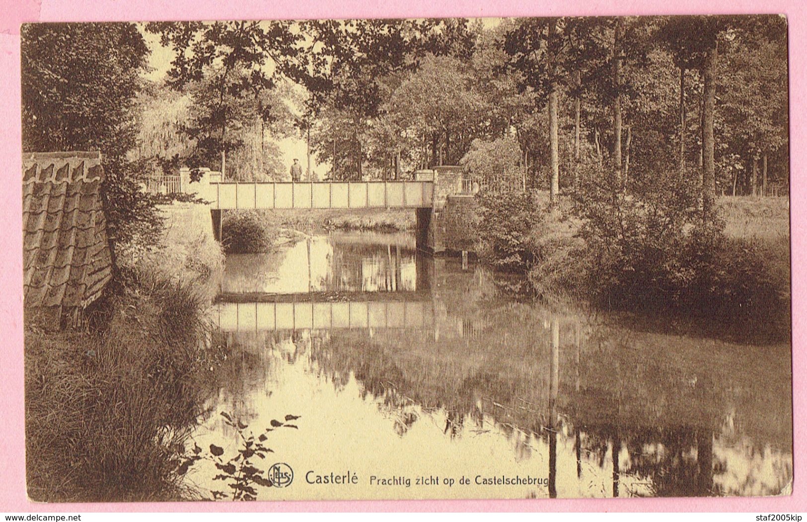 Kasterlee - Casterlé - Prachtig Zicht Op De Castelschebrug - 1923 - Kasterlee