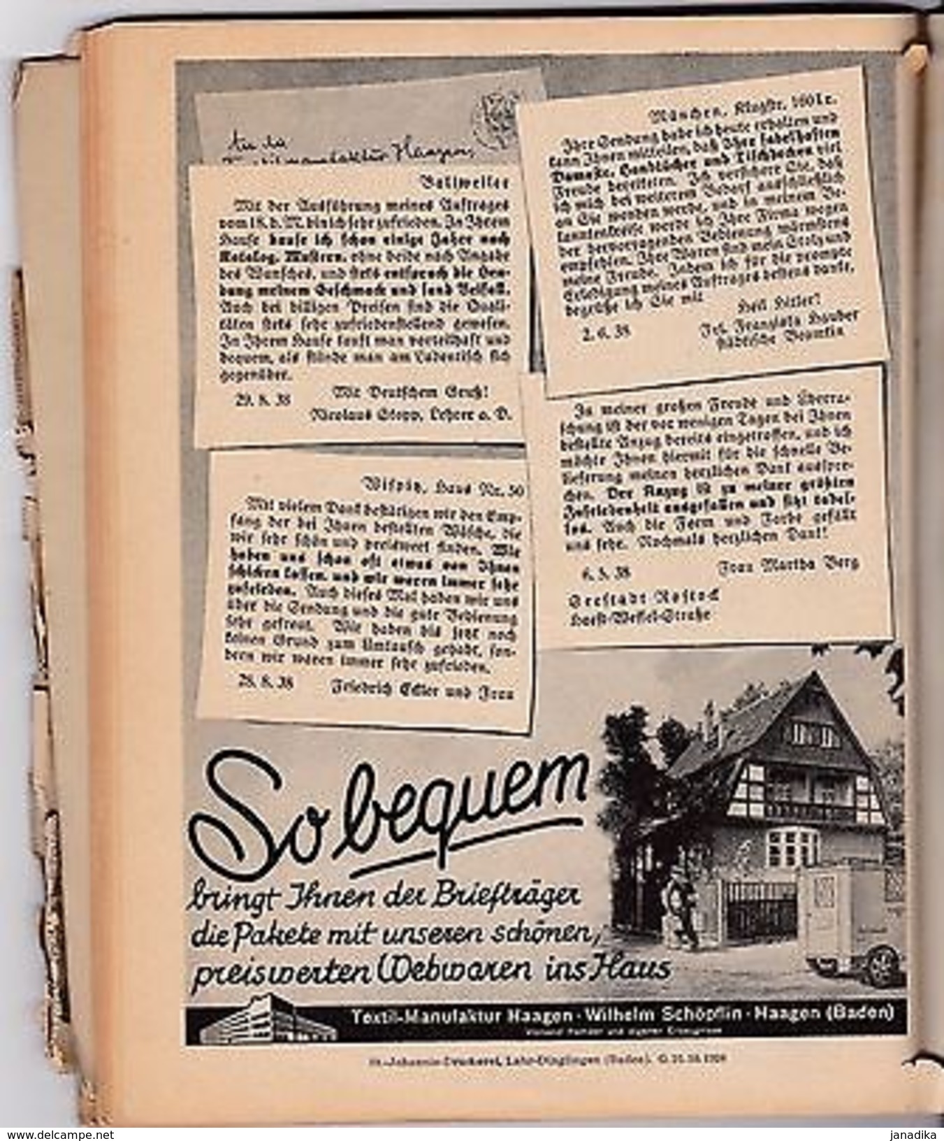 BU1- Kalender -Ein Gruss Aus Dem Webland Dem Badischen Wiesental 1939 - Sonstige & Ohne Zuordnung