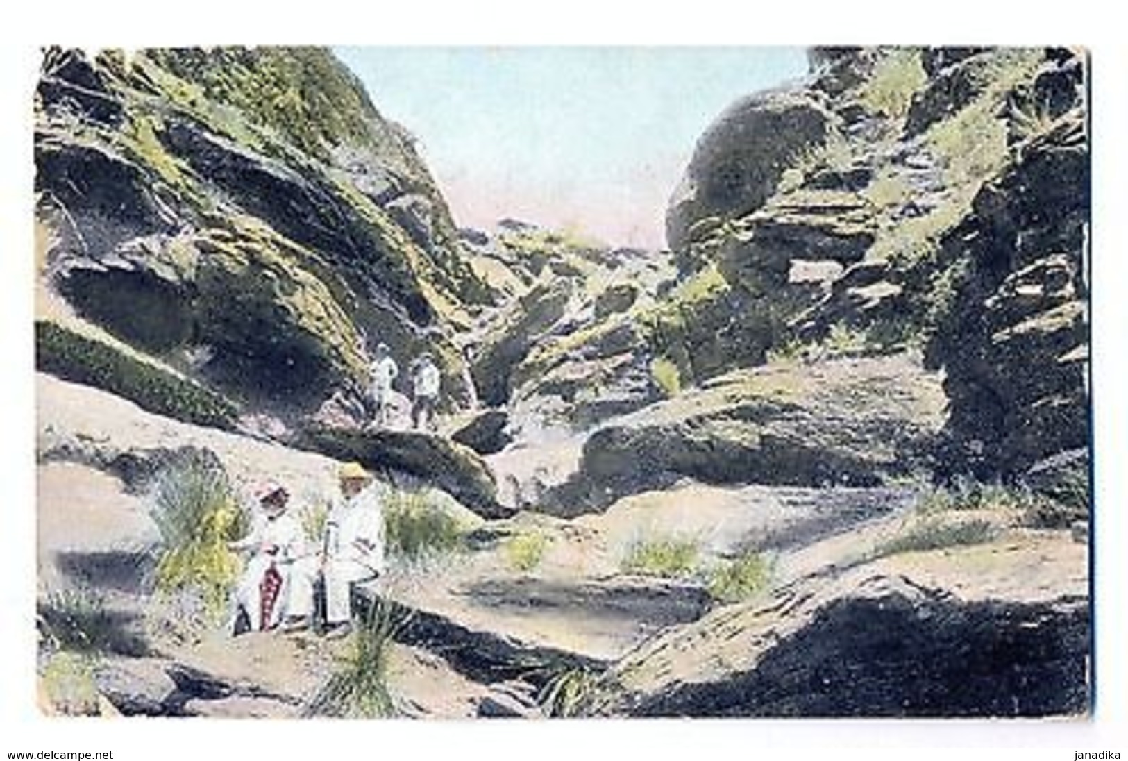 K 155 - DSWA Fels-Scenerie Im Gebirge Bei WIndhuk, 1907 Gelaufen - Ehemalige Dt. Kolonien