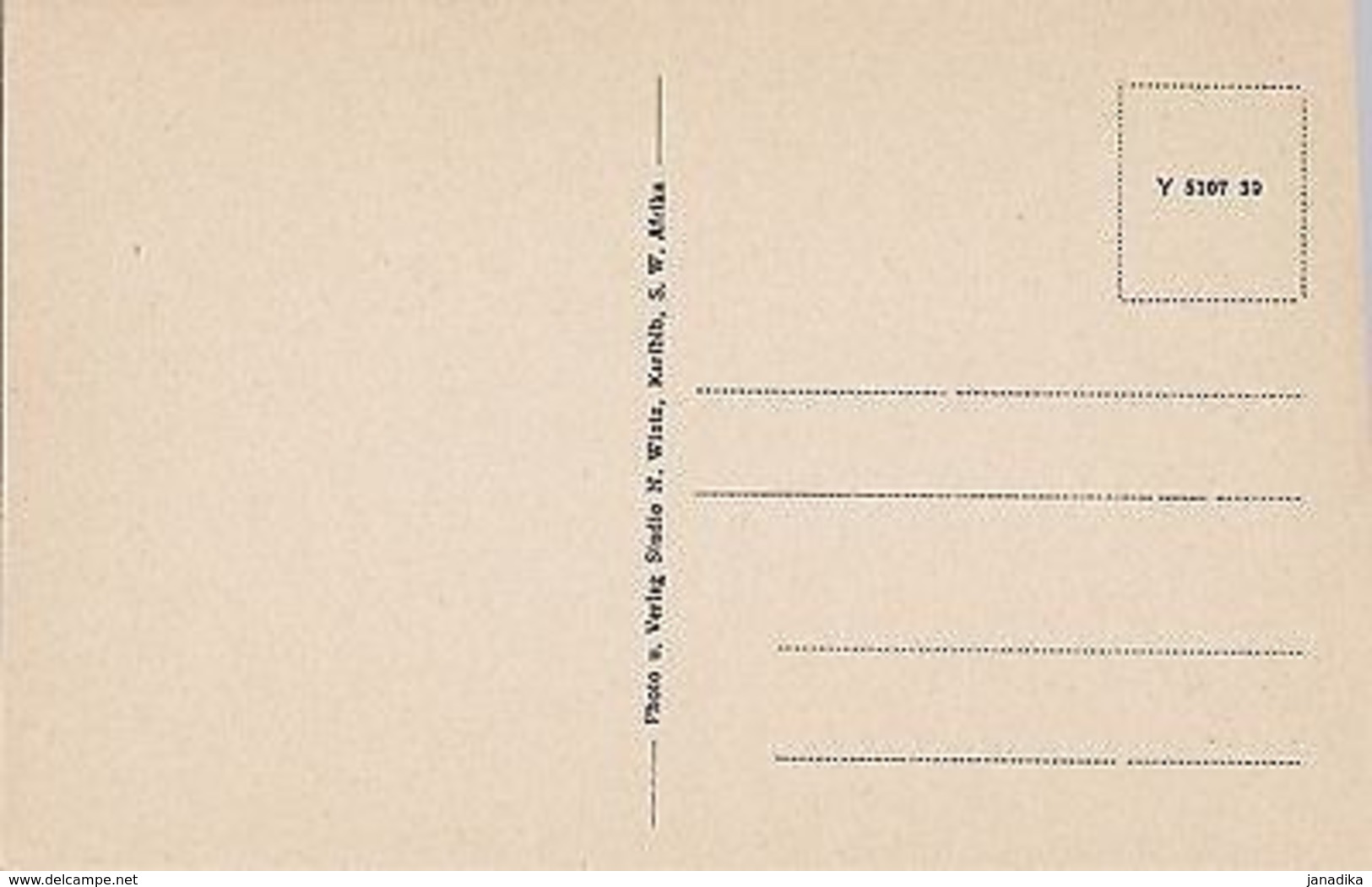 K 357 -DSWA - Omaruru, Hotel Mecklenburger Hof, Ungelaufen - Ehemalige Dt. Kolonien