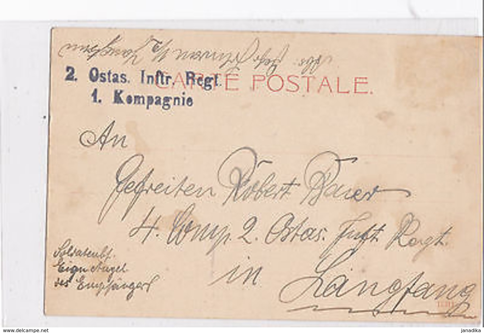 K 738 - RAR, Litho Tientsin- Boxer, Mehrbildkarte, 1904 Gelaufen - Ehemalige Dt. Kolonien