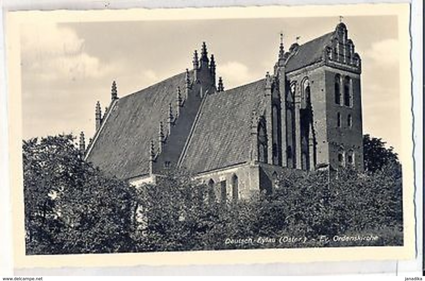 O 230 - Deutsch Eylau / Ilawa, Ordenskirche,  Ungelaufen - Westpreussen