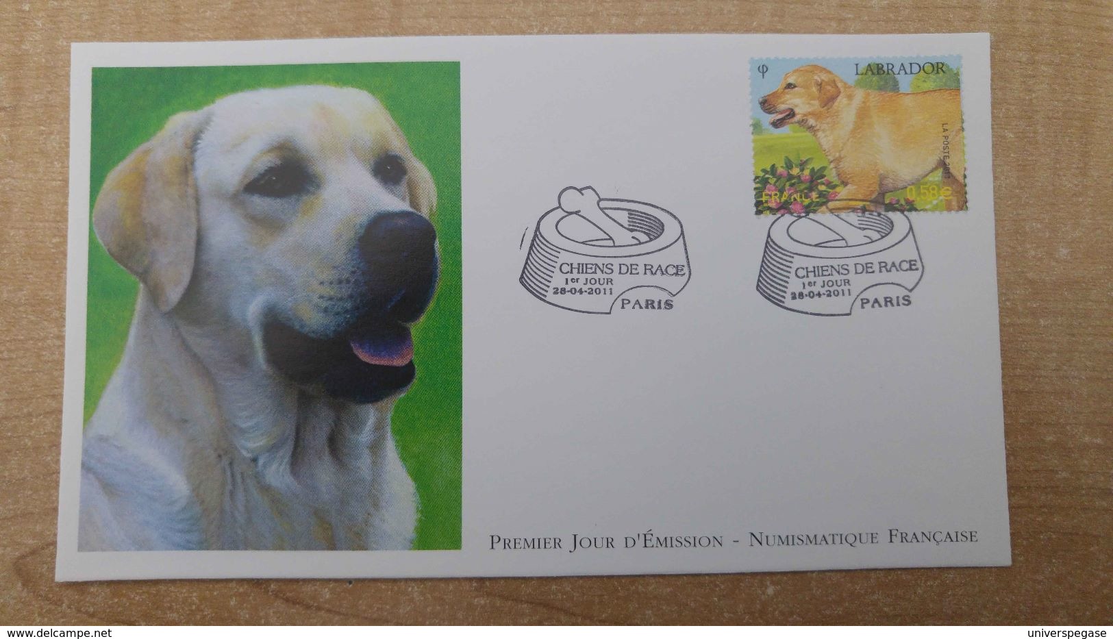 FDC - N°4545 - Les Chiens De Race Labrador - Dog - 2010-2019