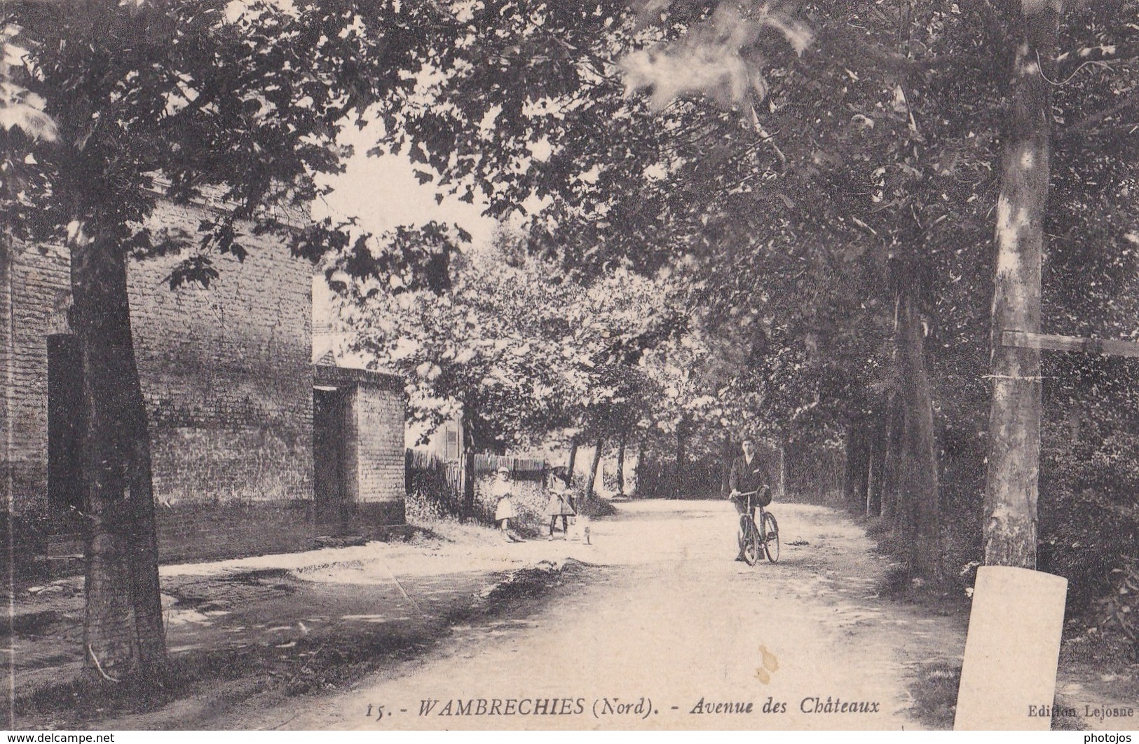 Carte Postale : Wambrechies  (59) Avenue Des Chateaux             Ed   Lejosne - Other & Unclassified