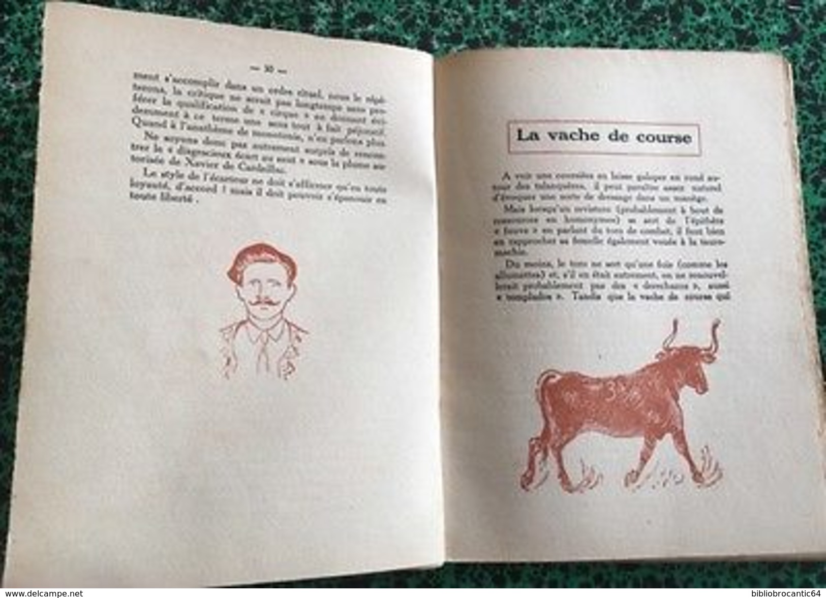 *LES COURSES LANDAISES *Souvenirs et croquis d'un Revistero < Gaston REMY / E.O.1949