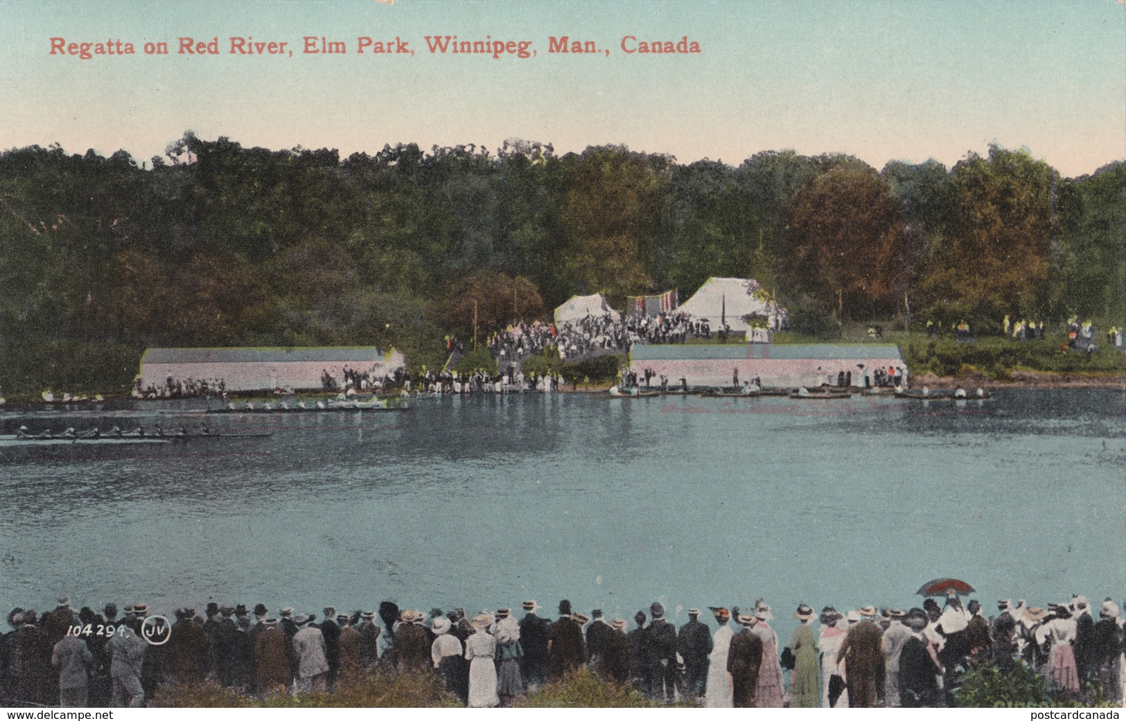 POSTCARD REGATTA WINNIPEG - Winnipeg