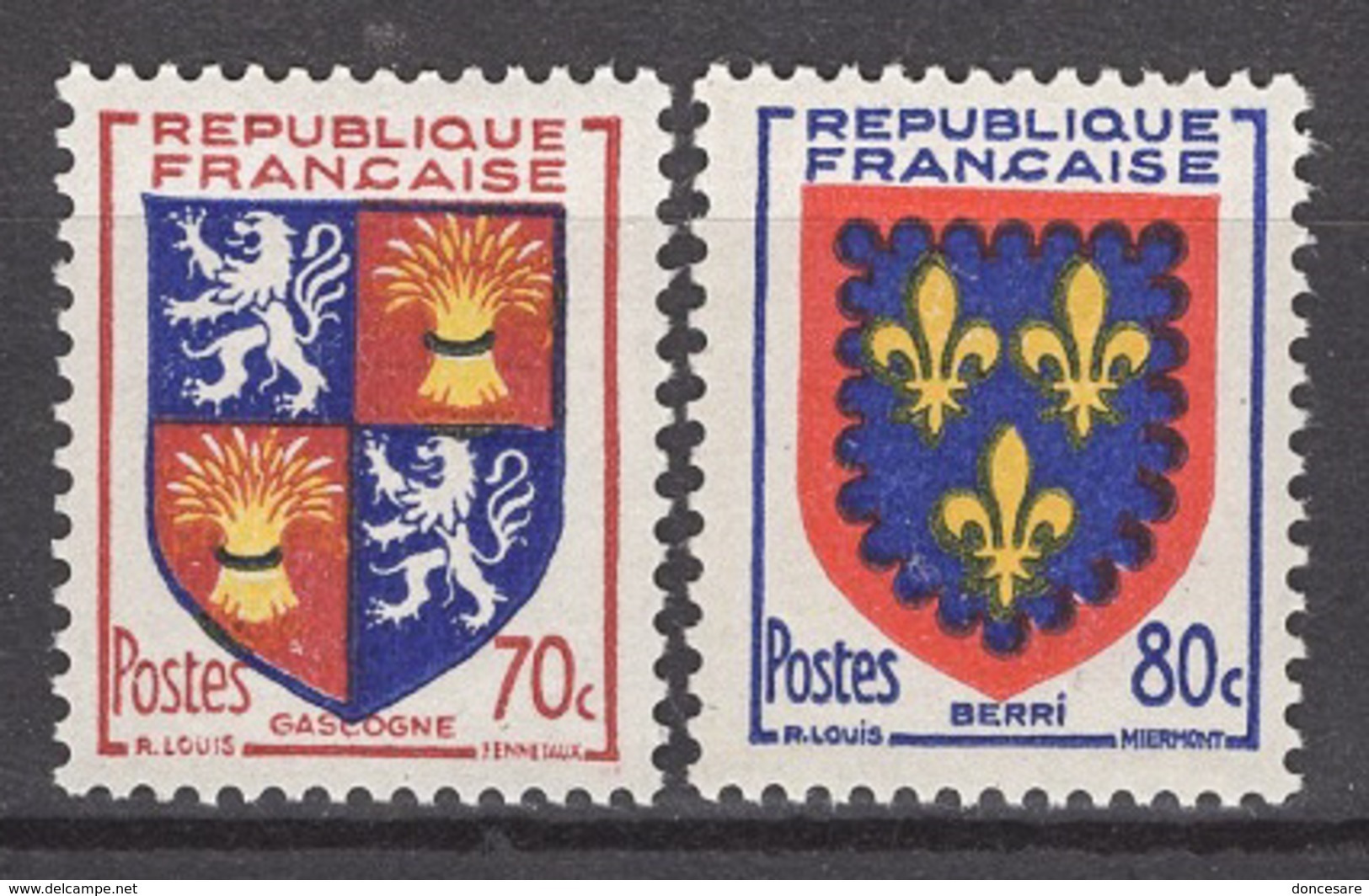 FRANCE 1953 - SERIE  Y.T. N° 958 ET 959 - 2 TP NEUFS** - Neufs