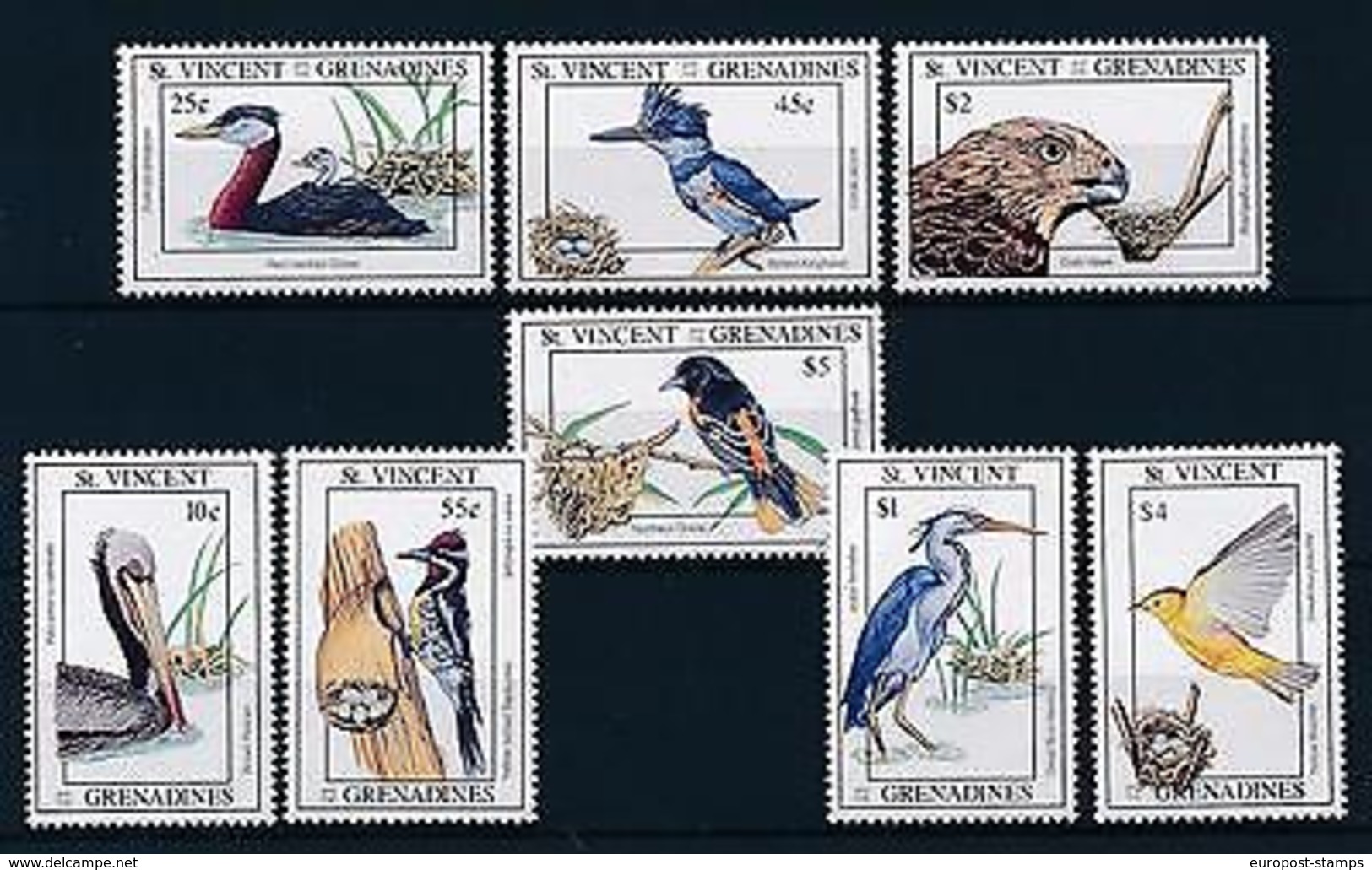 [33059] St. Vincent & Grenadines 1993 Birds Vögel   MNH - Other & Unclassified