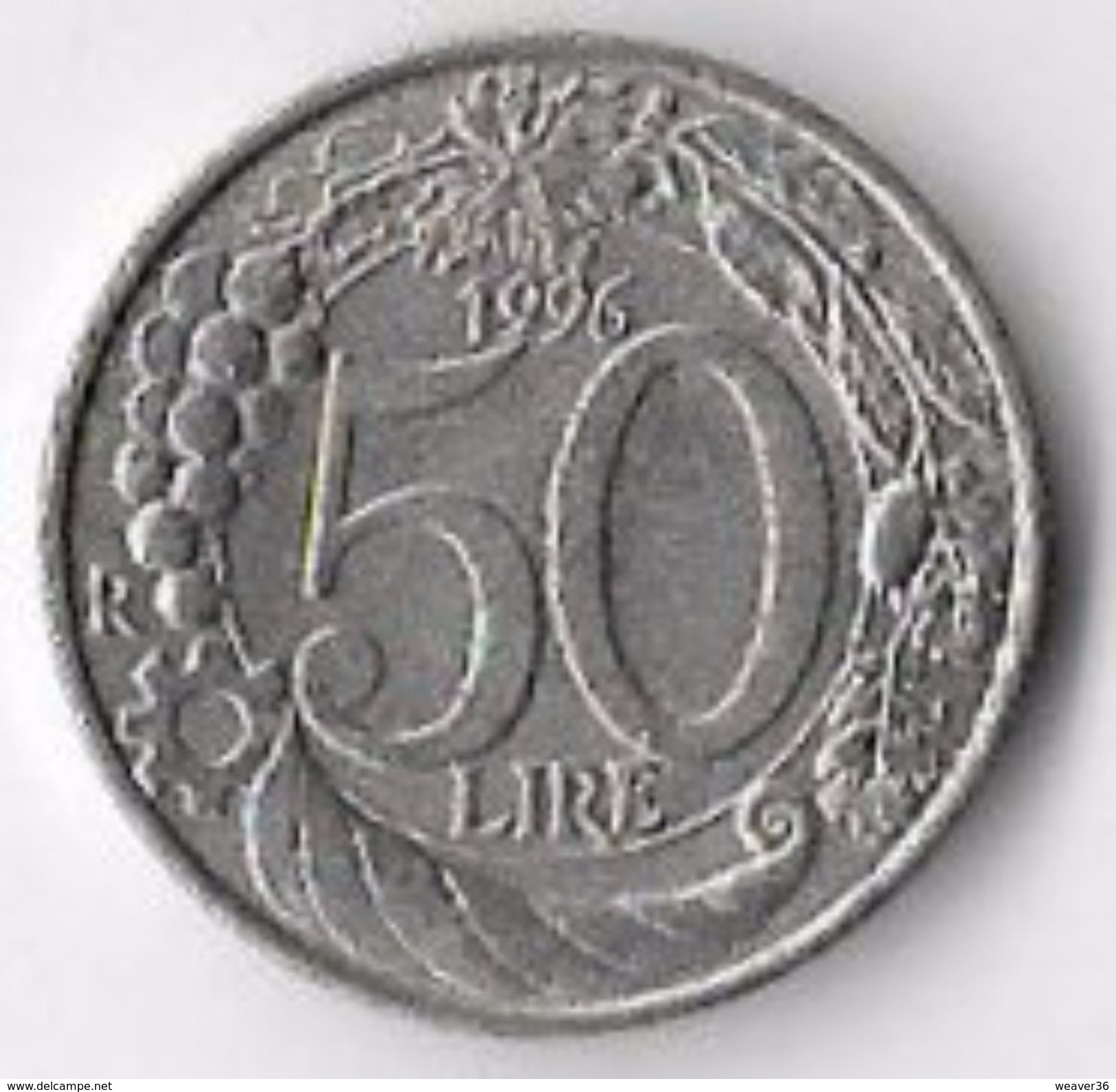 Italy 1996 50 Lire [C648/2D] - 50 Lire