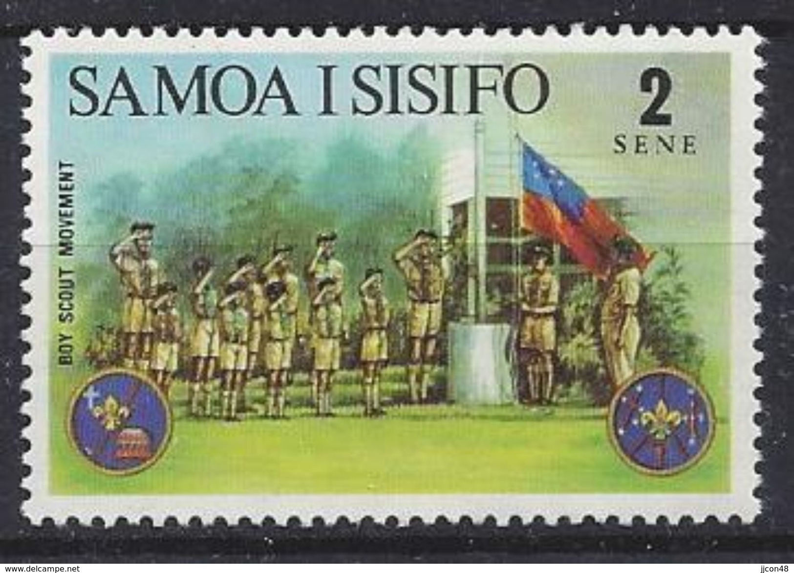 Samoa 1973   Boy Scouts  2s. (**) MNH - Samoa