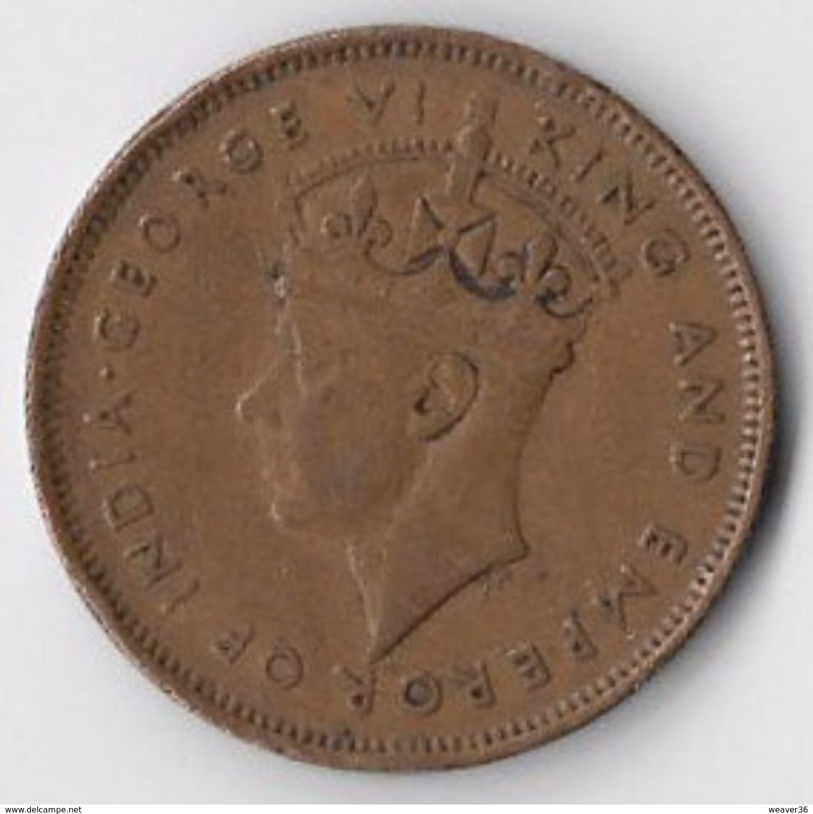 Mauritius 1942 5 Cents [C651/2D] - Mauritius