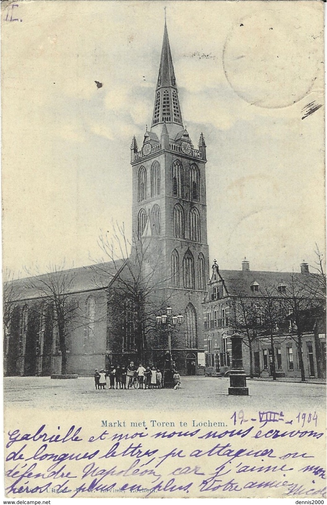 Markt Met Toren Te Lochem - Lochem