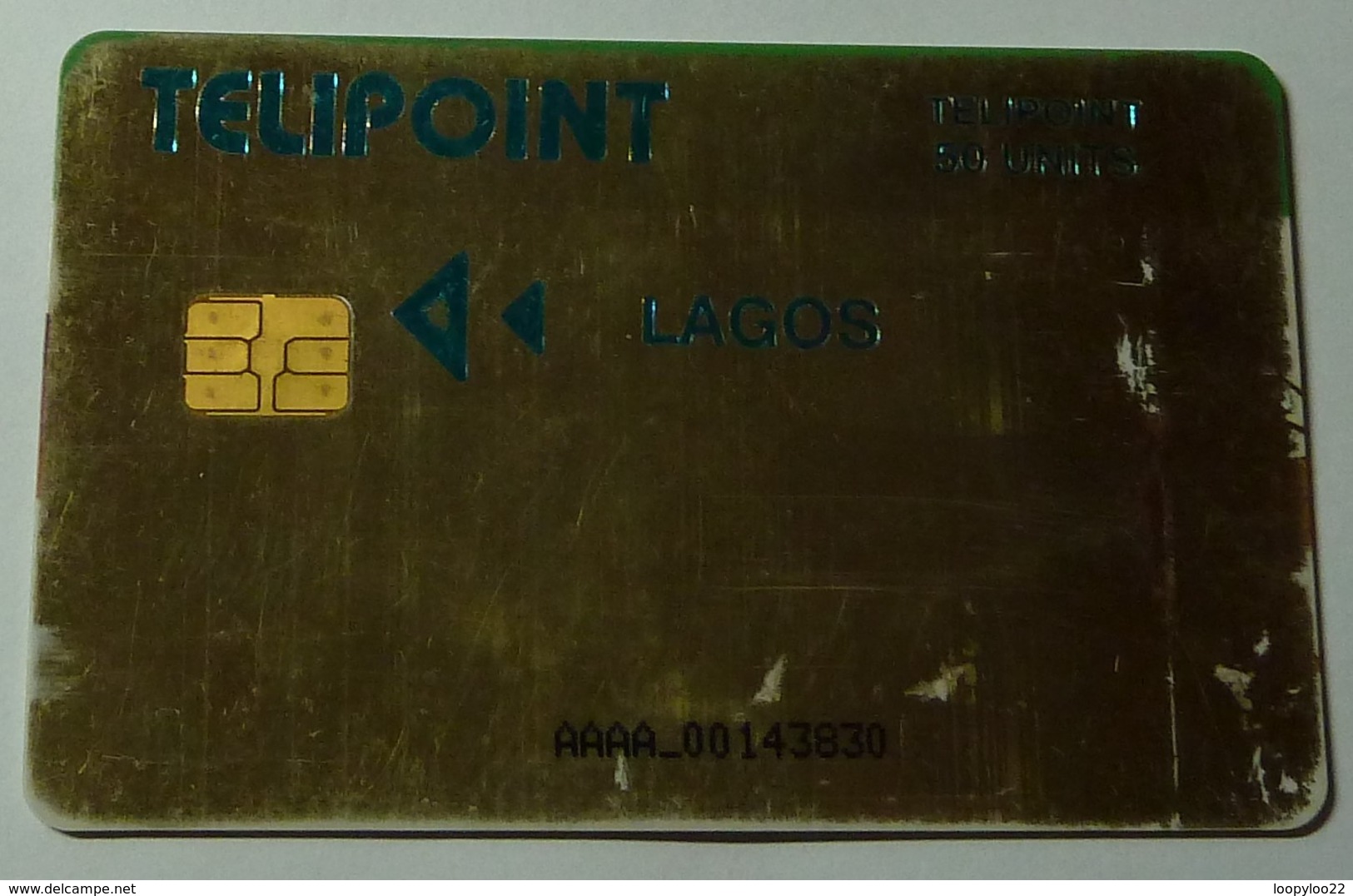 NIGERIA - LAGOS Trial - Telipoint - 50 Units - Used - Nigeria