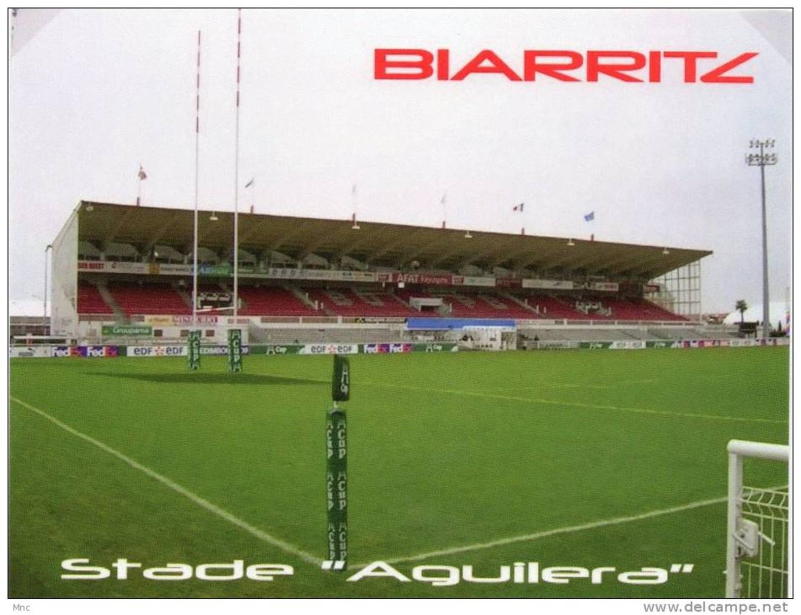 BIARRITZ Stade "Aguilera" Tribune Serge Blanco - Rugby