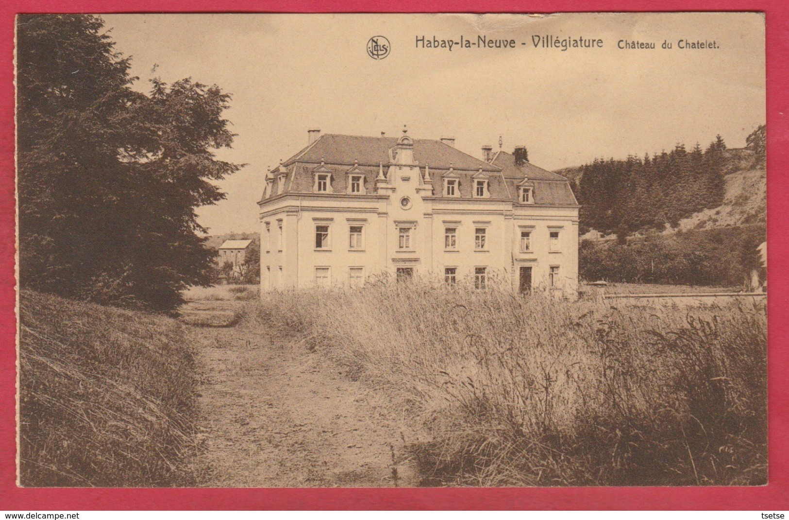 Habay-la-Neuve - Villégiature - Château Du Chatelet - 1933 ( Voir Verso ) - Habay