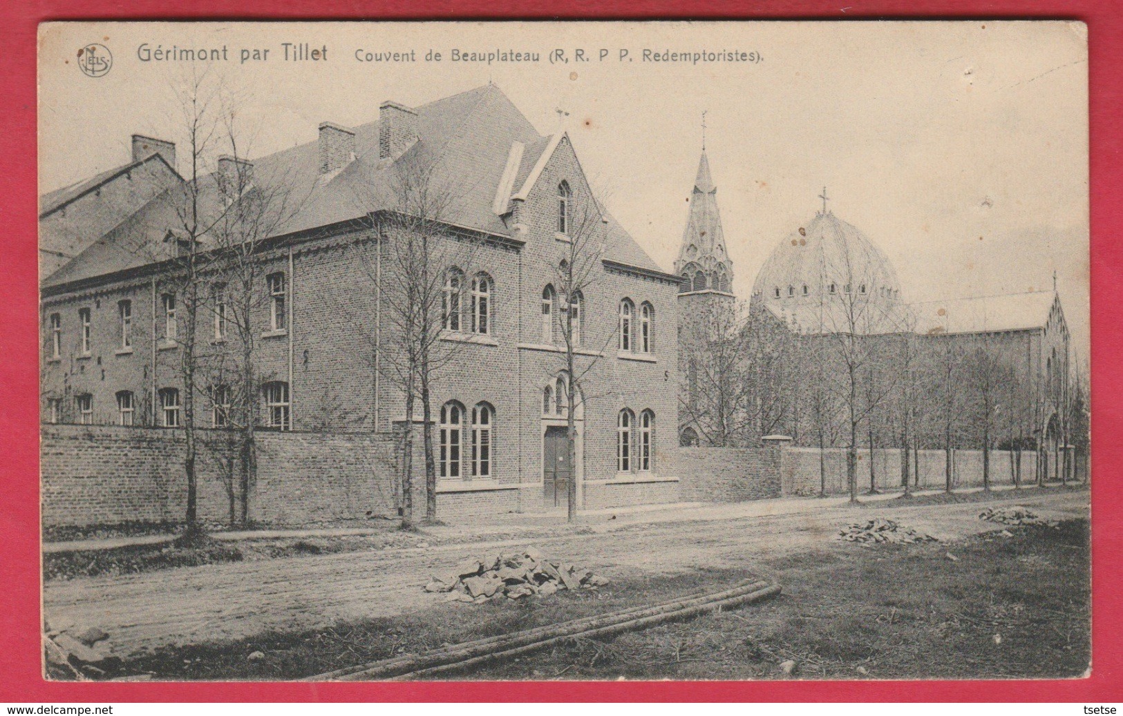 Gérimont Par Tillet - Couvent De Beauplateau ( R.R.P.P. Redemptoristes ) -1907 ( Voir Verso ) - Sainte-Ode