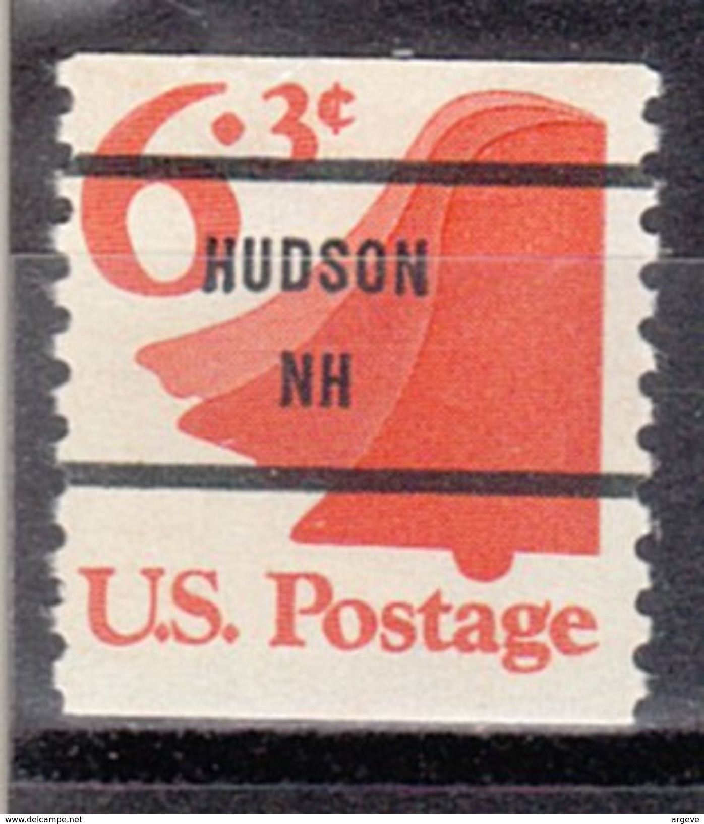 USA Precancel Vorausentwertung Preo, Bureau New Hampshire, Hudson 1518-81 - Vorausentwertungen