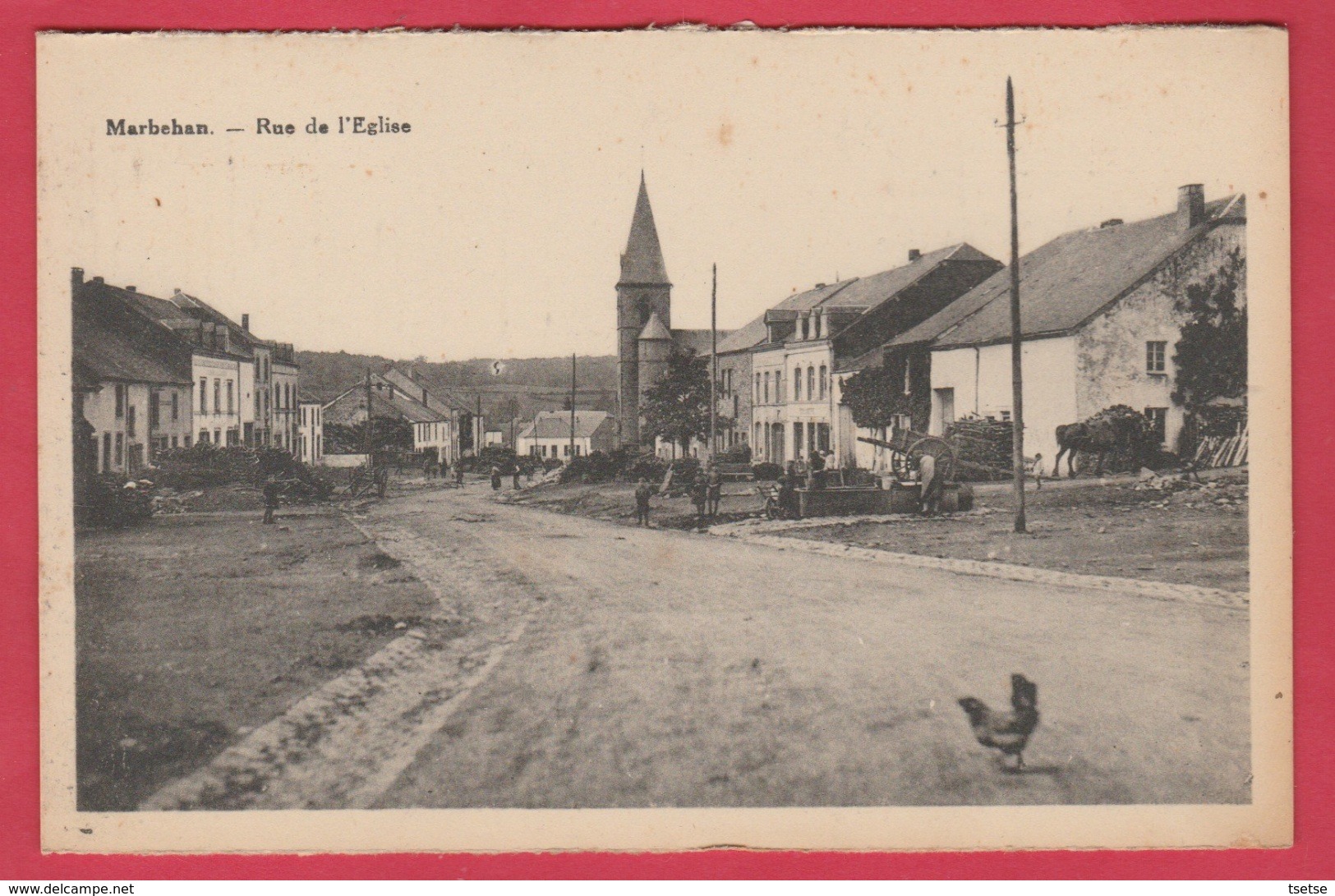 Marbehan- Rue De L'Eglise ( Voir Verso ) - Habay