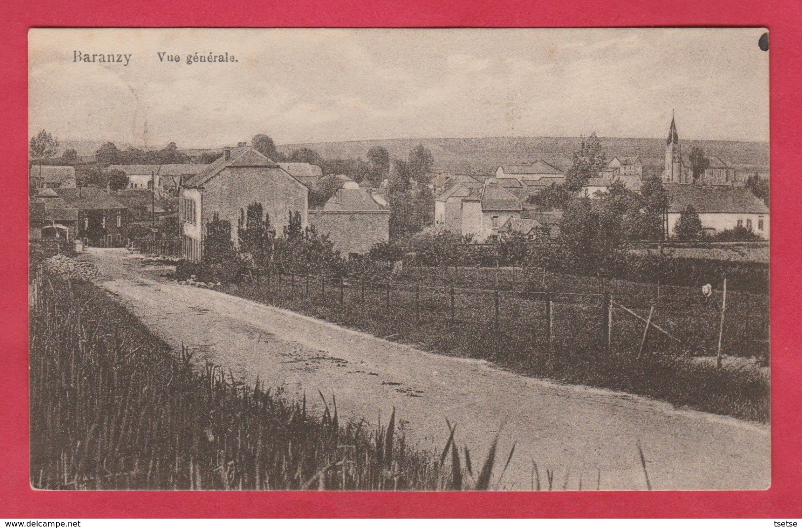 Baranzy - Vue Générale ... De La Localité - 1921 ( Voir Verso ) - Musson