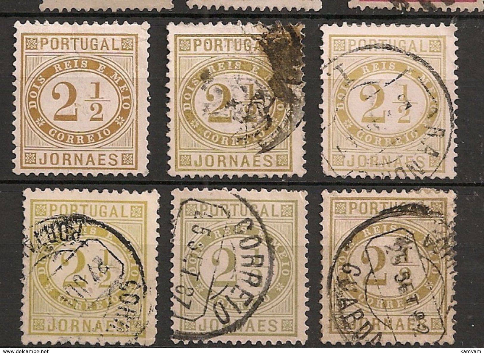 PORTUGAL Yv 50 50a Etc.. Selection Used Obl Gest - Other & Unclassified