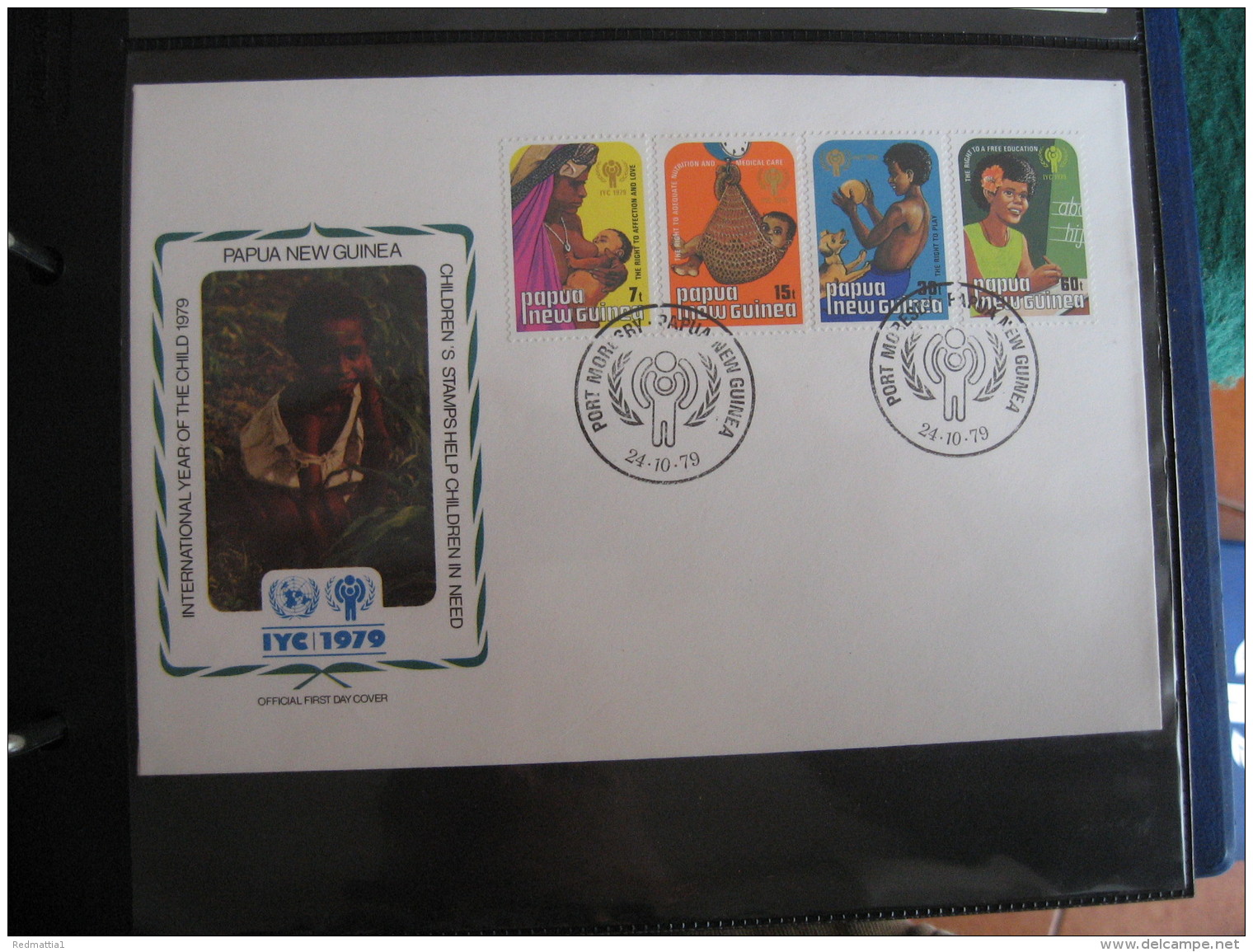 FDC 1979 -  PAPUA NEW GUINEA   : Internationales Jahr Des Kindes   -   1 - Altri & Non Classificati