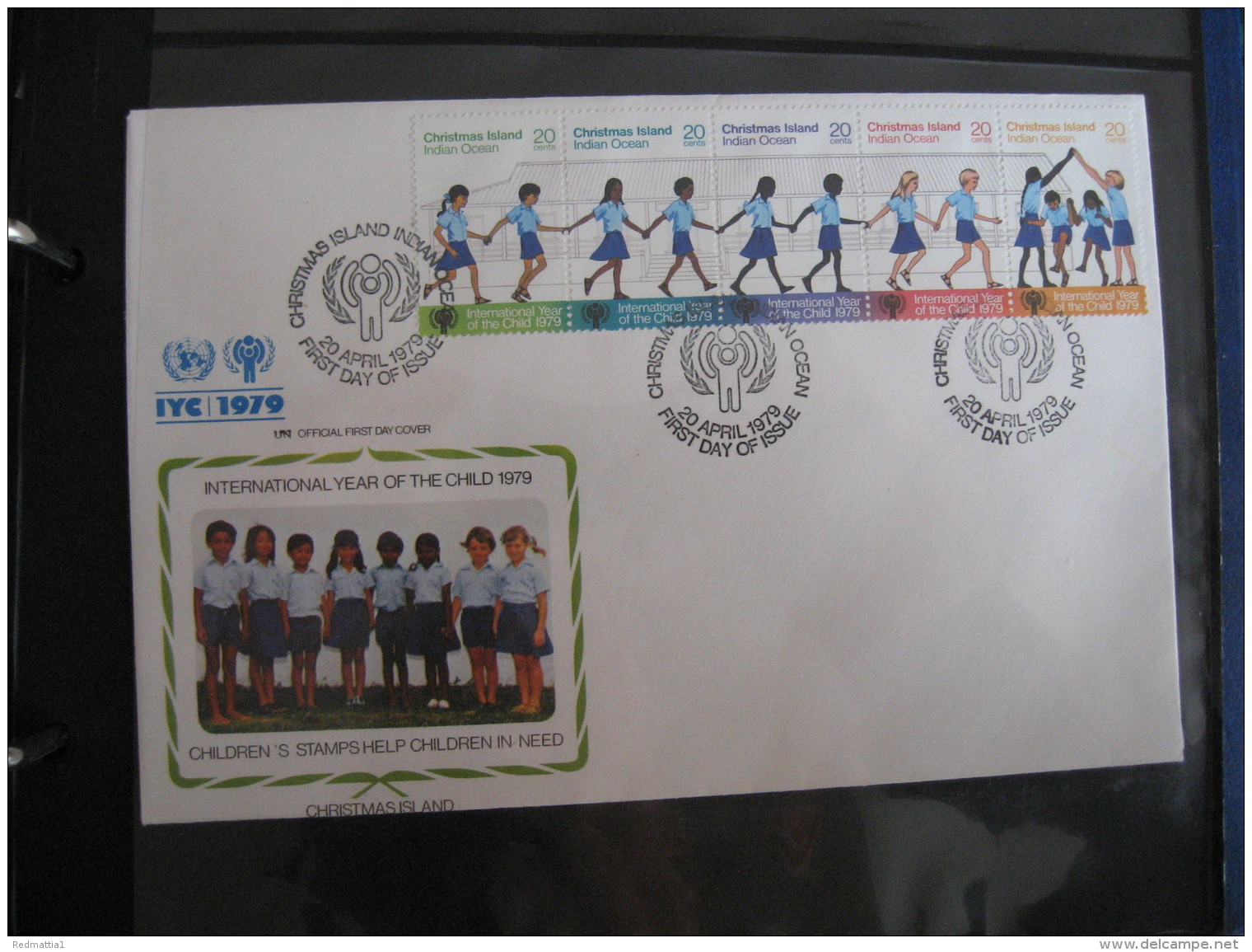 FDC 1979 -  CHRISTMAS ISLAND   : Internationales Jahr Des Kindes   -   1 - Altri & Non Classificati