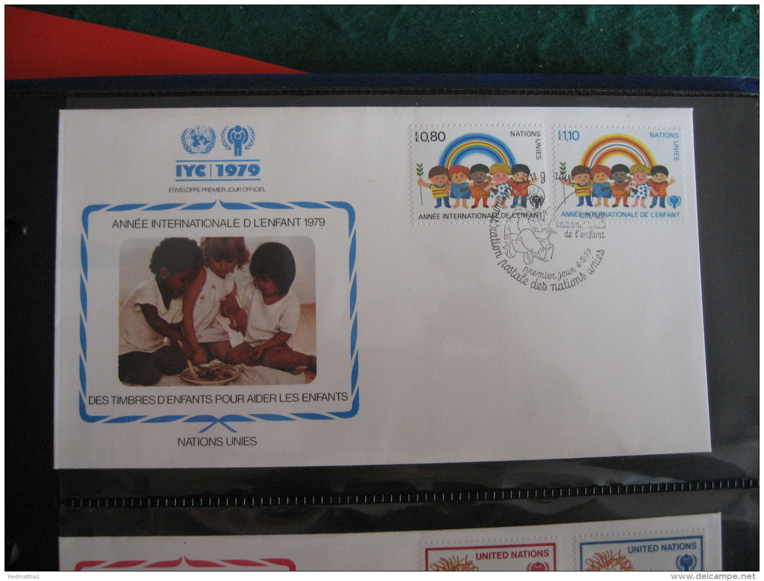 FDC 1979 -  NATIONS UNIES   : Internationales Jahr Des Kindes   -   1 - Altri & Non Classificati