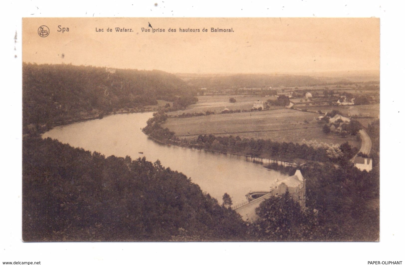 B 4900 SPA, Lac De Walfarz, 1915, Deutsche Feldpost, Landsturm Batl. Weissenfels - Spa