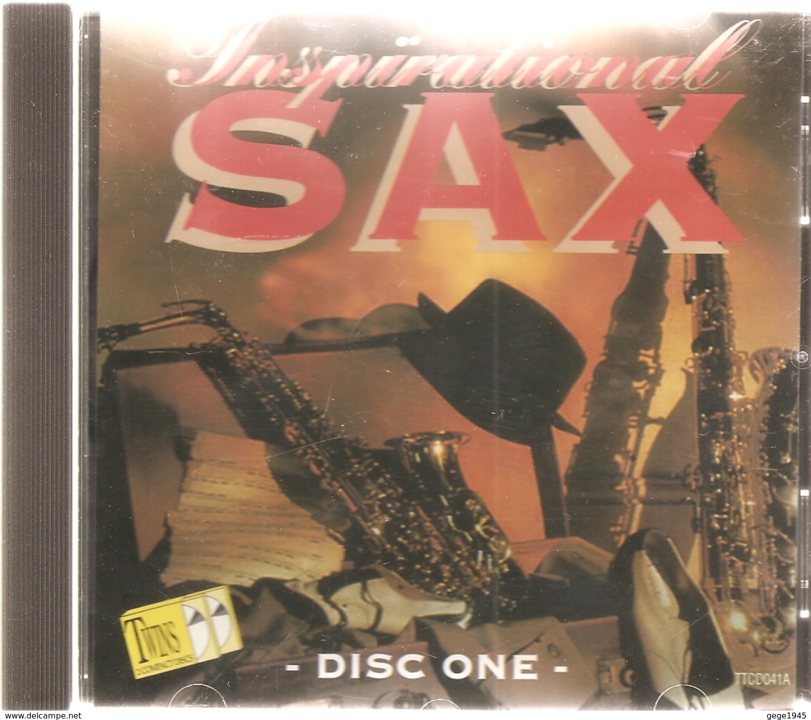 CD     Inspirational  Sax  -  Disc One  -    Avec  15  Titres - Instrumentaal