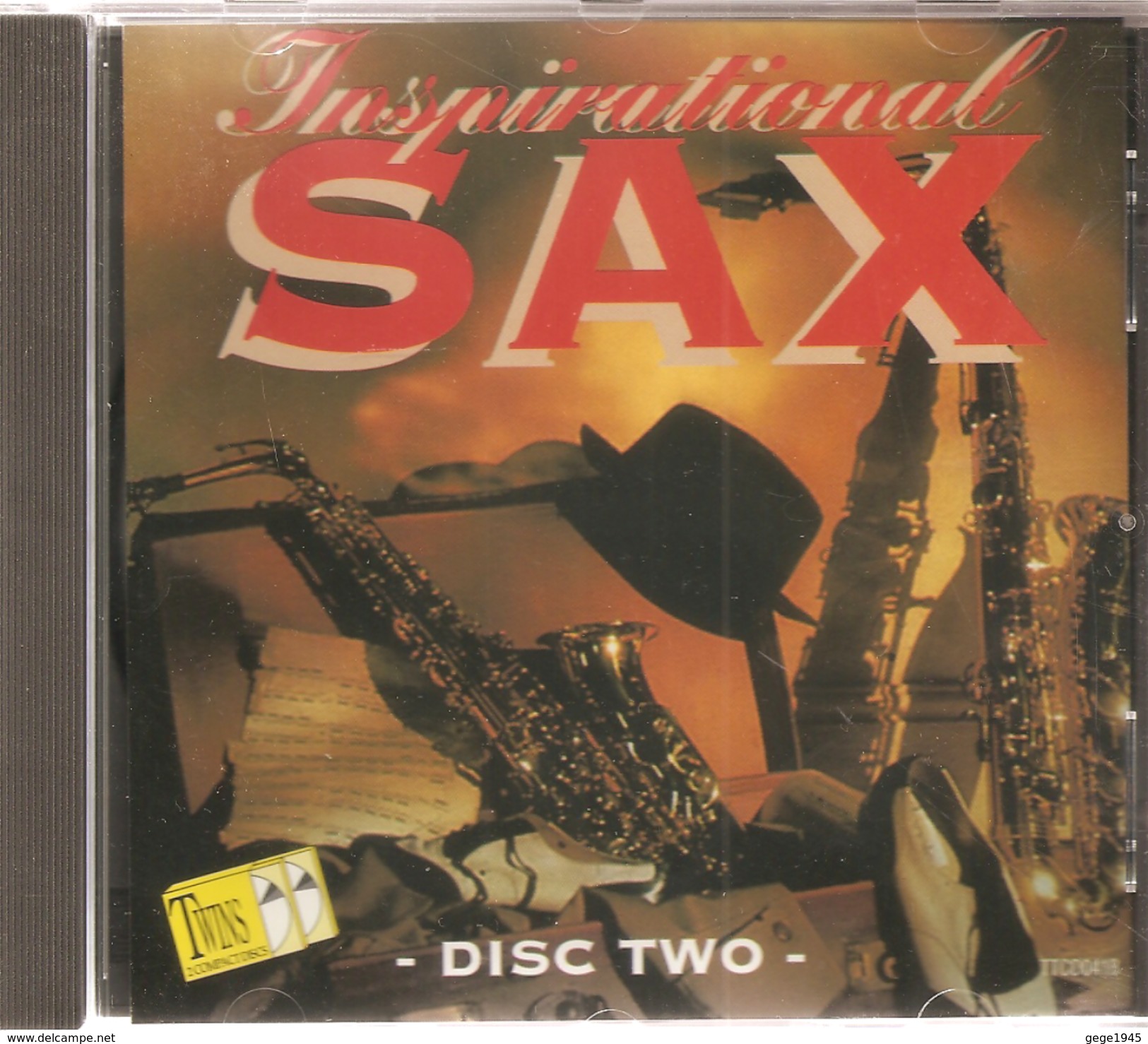 CD     Inspirational  Sax  -  Disc  Two  -    Avec  15  Titres - Instrumental