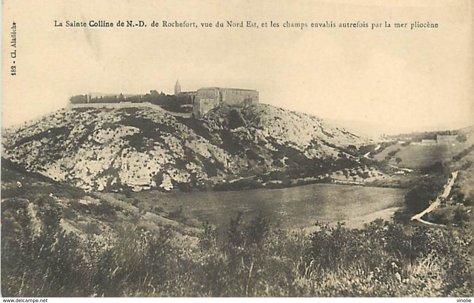 A-17.9698 : LA SAINTE COLLINE DE NOTRE DAME DE ROCHEFORT. - Rochefort-du-Gard