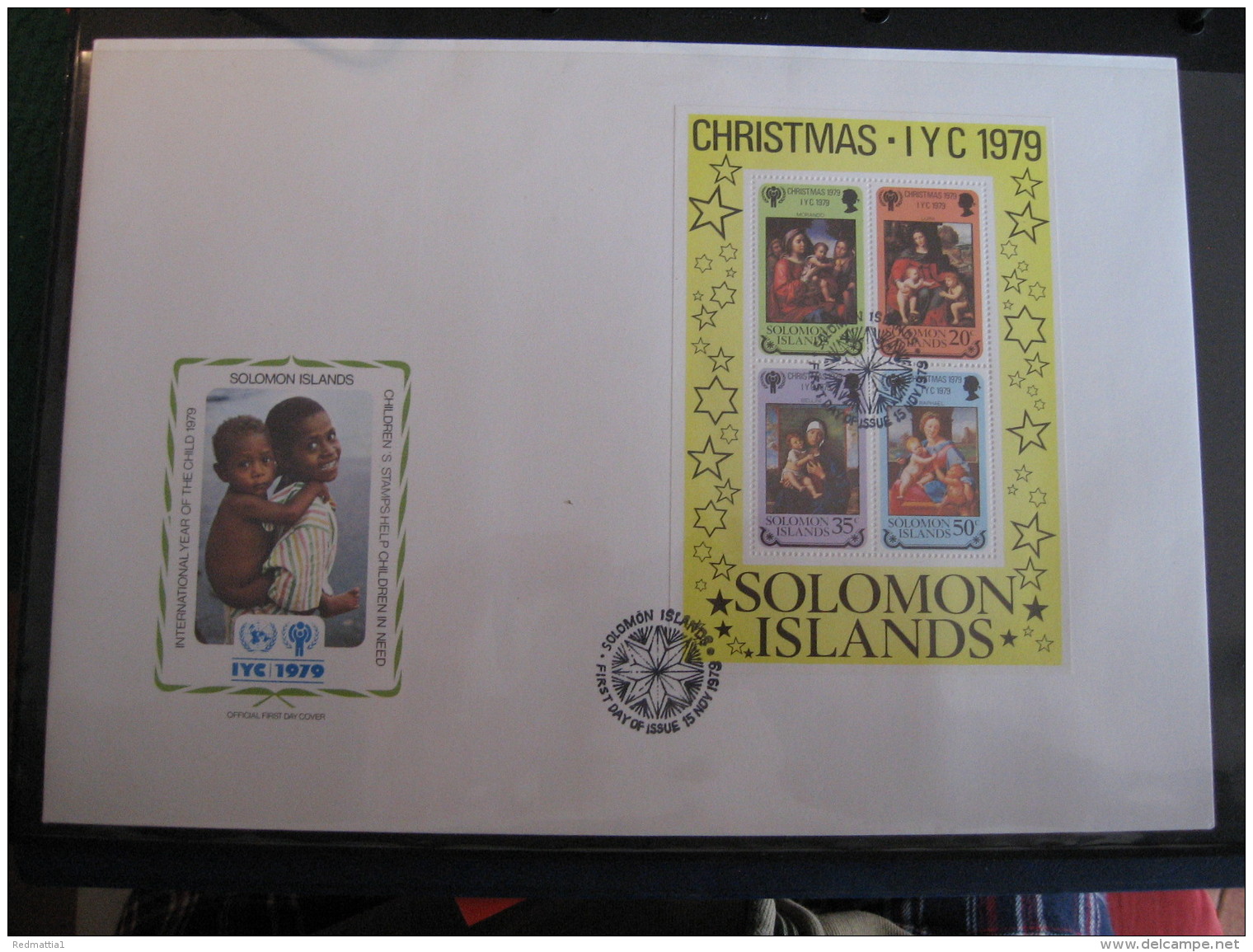 FDC 1979 -  SOLOMON ISLANDS    : Internationales Jahr Des Kindes   -   1 - Altri & Non Classificati