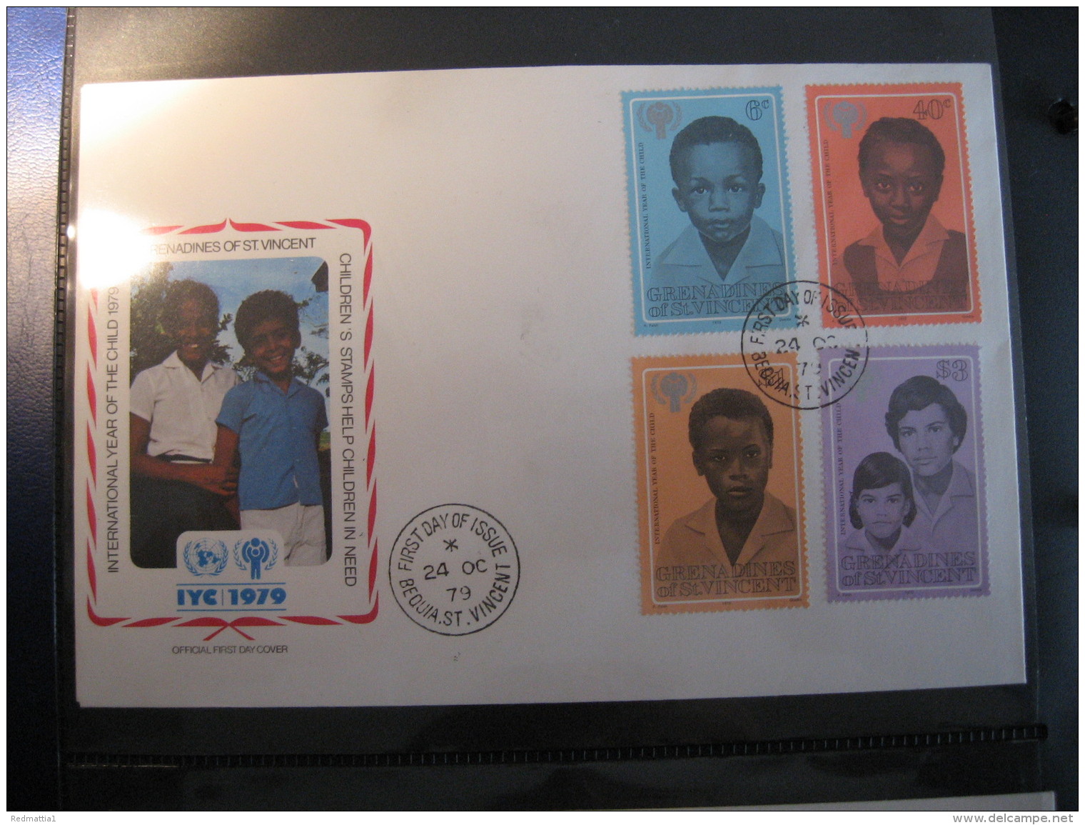 FDC 1979 -  ST  VINCENT : Internationales Jahr Des Kindes   -   1 - Altri & Non Classificati