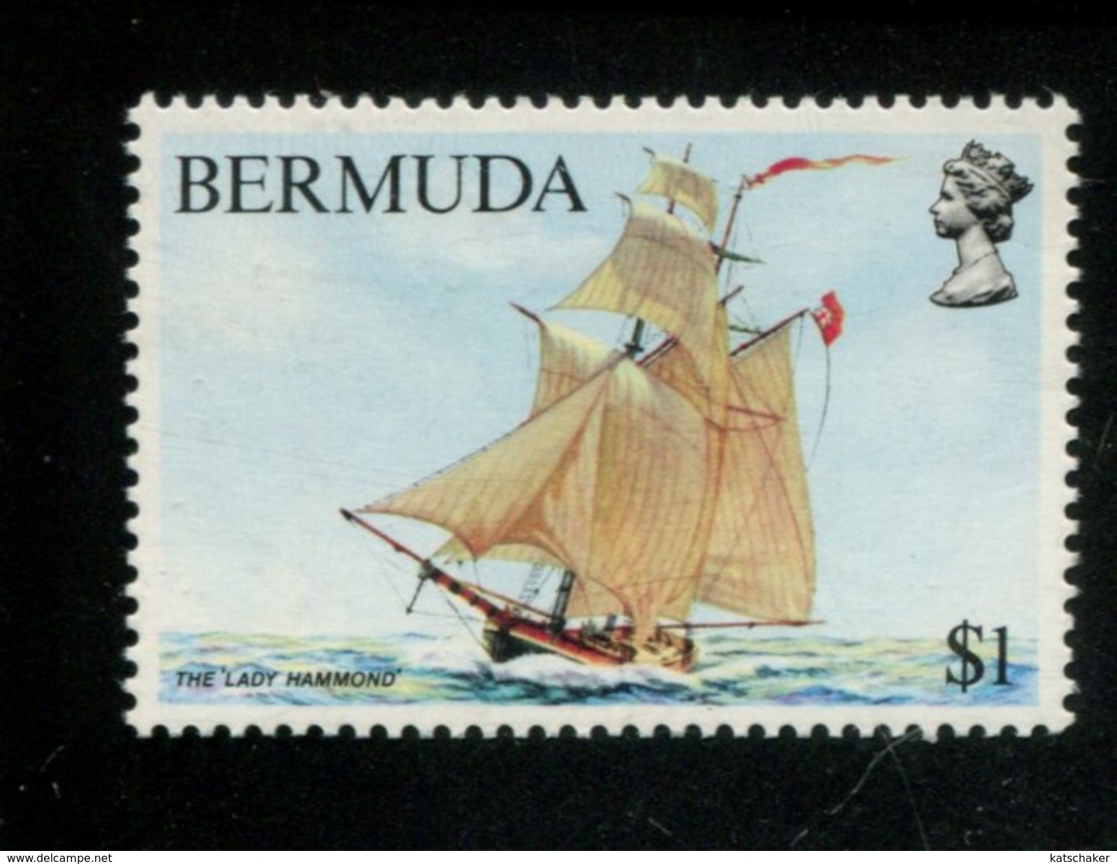 482769651 1983  ** MNH YVERT 438 SCHEPEN - Bermudes