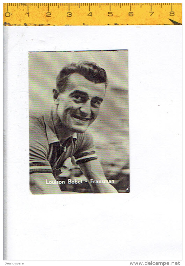 Kl 9333 -  CYCLISTE - WIELRENNER - LOUIS BOBET FRANSMAN - Ciclismo