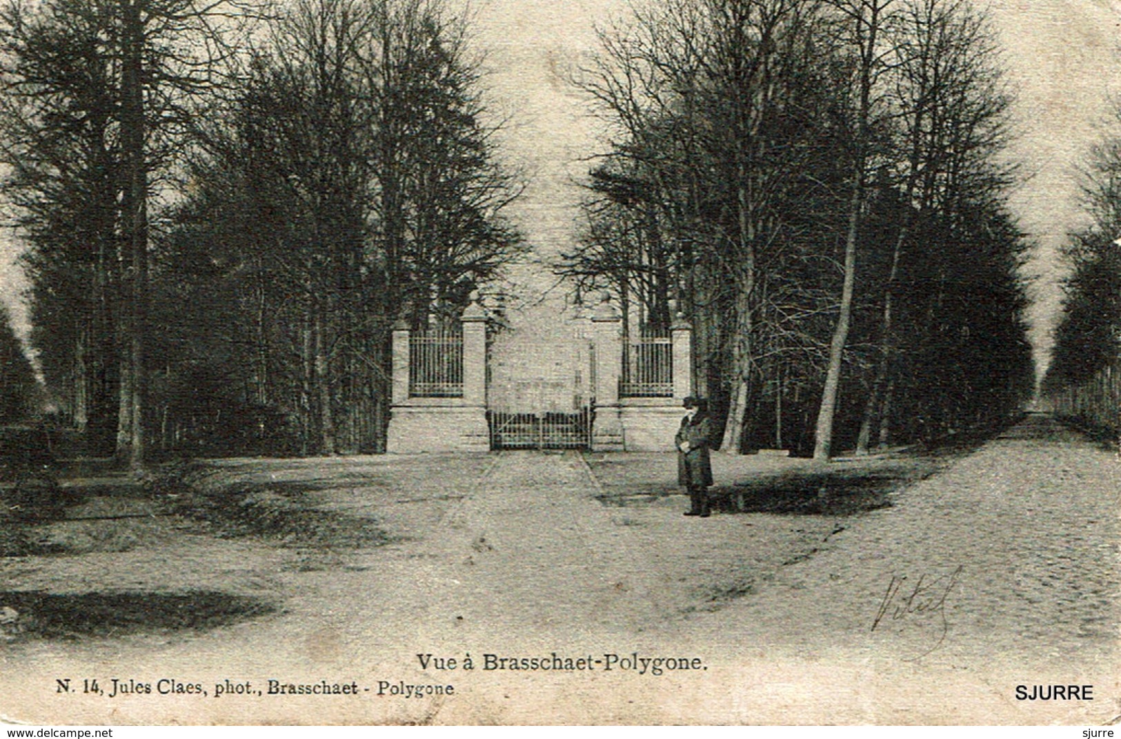 Brasschaat - Kasteel - Château - Vue à Brasschaet-Polygone - Zaventem