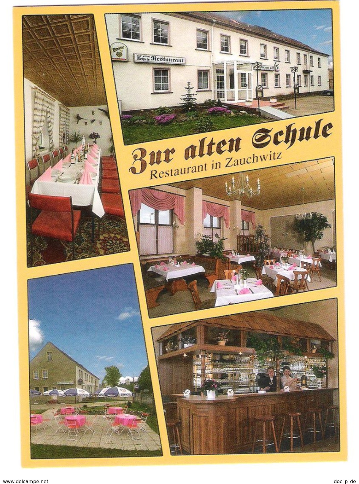 Deutschland - 14547 Zauchwitz - Restaurant " Zur Alten Schule " - Trebbin