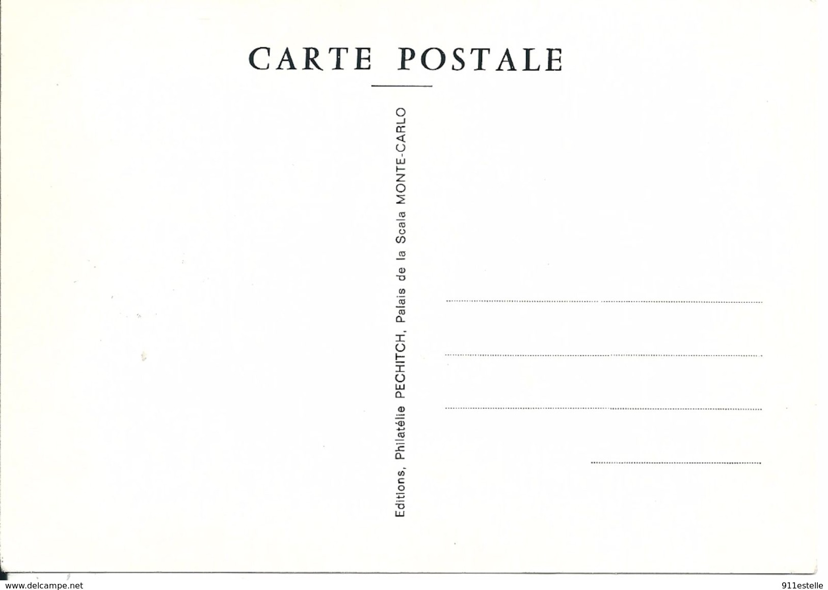 MONACO  23 JANVIER 1957 ( Voir Verso ) - Collections & Lots