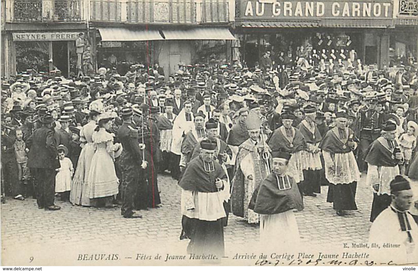 A-17.9745 : BEAUVAIS. FETE DE JEANNE HACHETTE 1905 - Beauvais