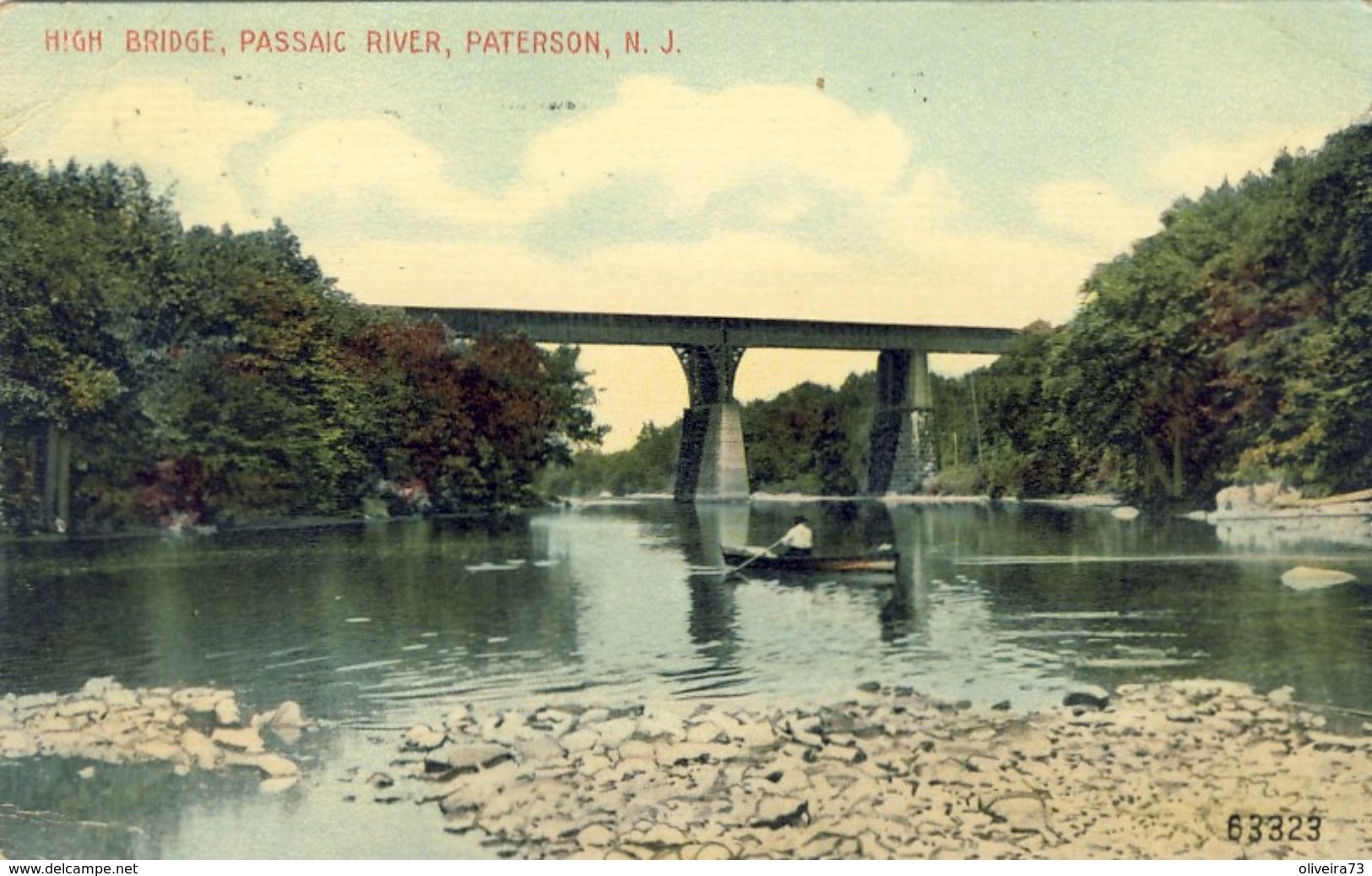 BRIDGE, PASSAIC, RIVER, PATERSON - Paterson
