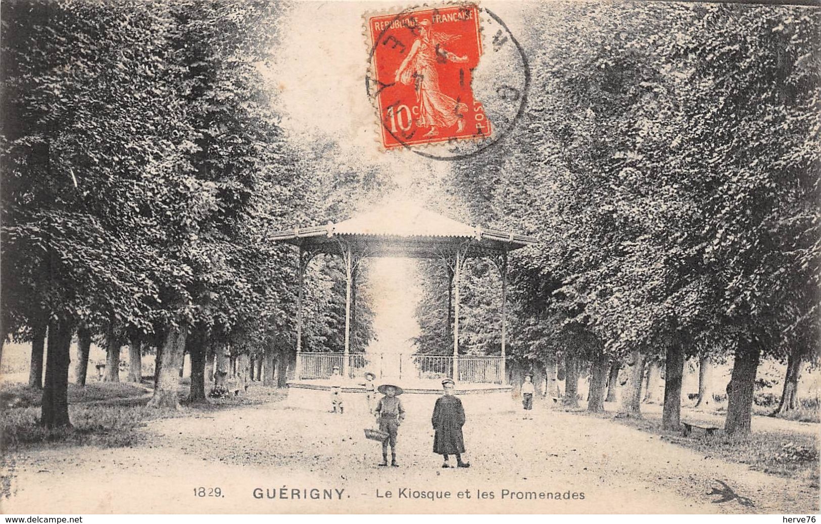GUERIGNY - Le Kiosque Et Les Promenades - Guerigny